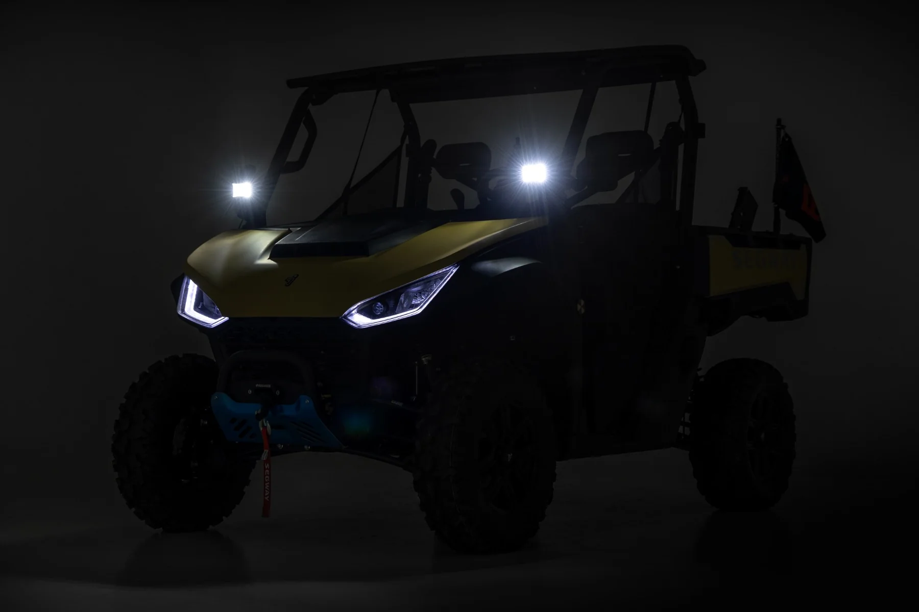 Rough Country LED Light Kit | Front Mount | 2" Black Pair | White DRL | Segway 570 F 93218 - Image 6