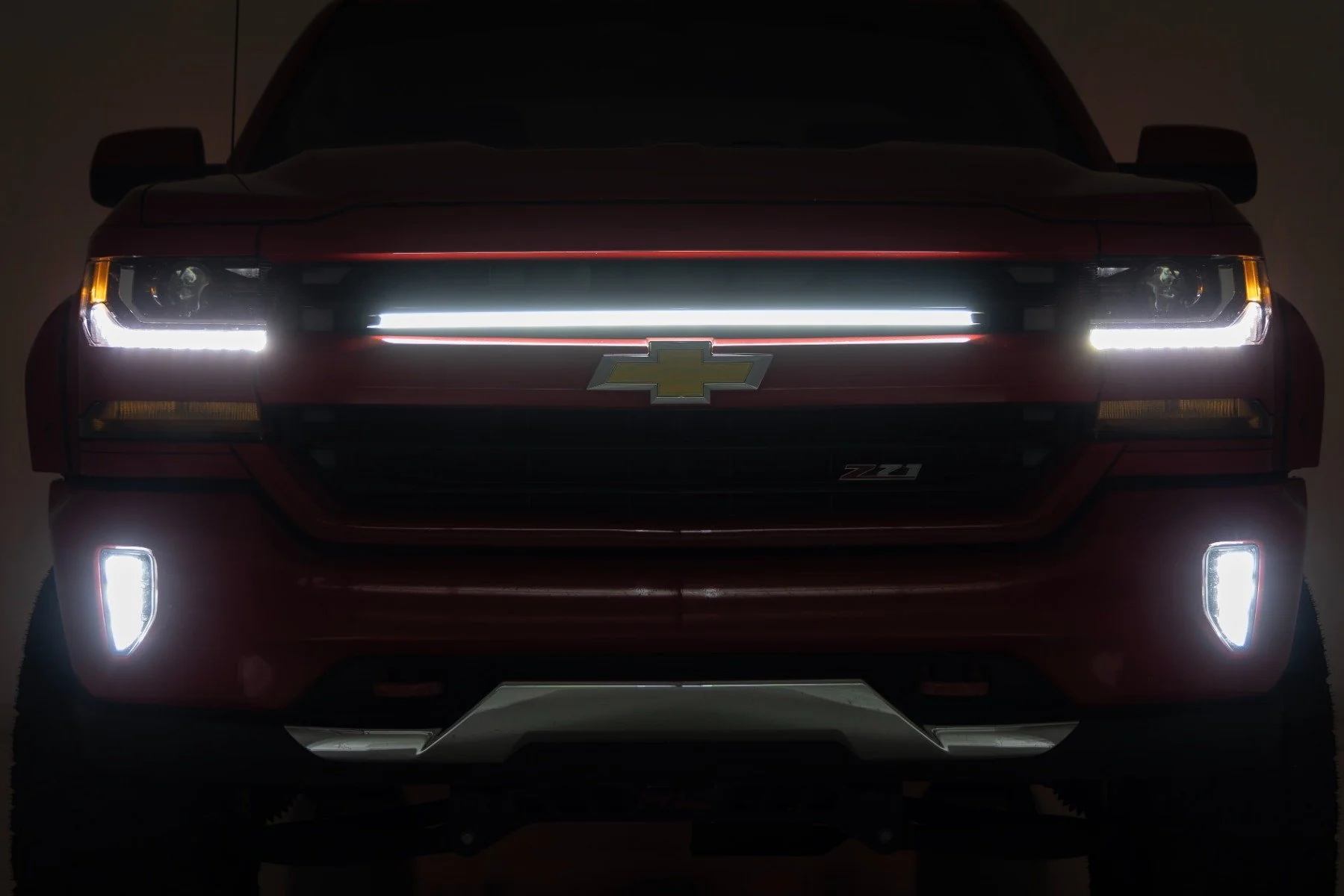Rough Country LED Light Kit Grille Mount | 30" DRL | Silverado 1500 16-18 70992 - Image 2
