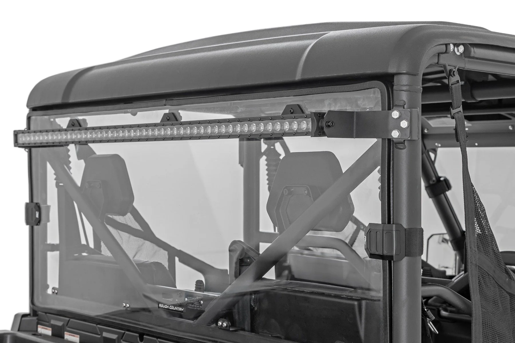Rough Country LED Light Kit Rear Mount 50" Black Single Row CFMOTO UFORCE 1000 96115 - Image 2