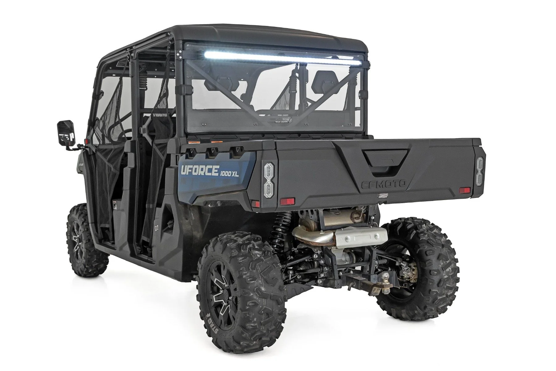 Rough Country LED Light Kit Rear Mount 50" Black Single Row CFMOTO UFORCE 1000 96115 - Image 3