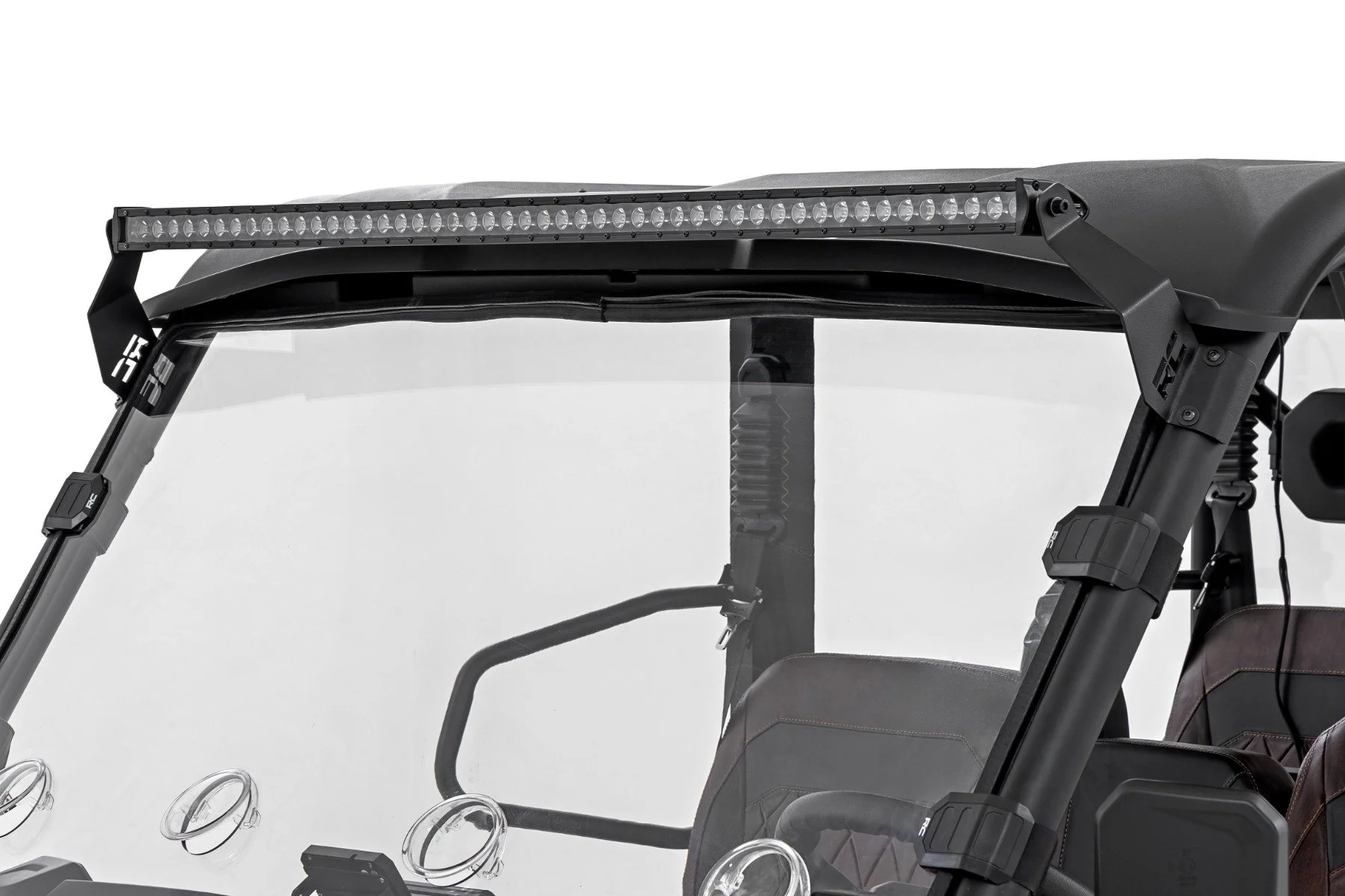 Rough Country LED Light Mount | 50" Spectrum Series Single Row | CFMOTO UFORCE U10 Pro 71214 - Image 4