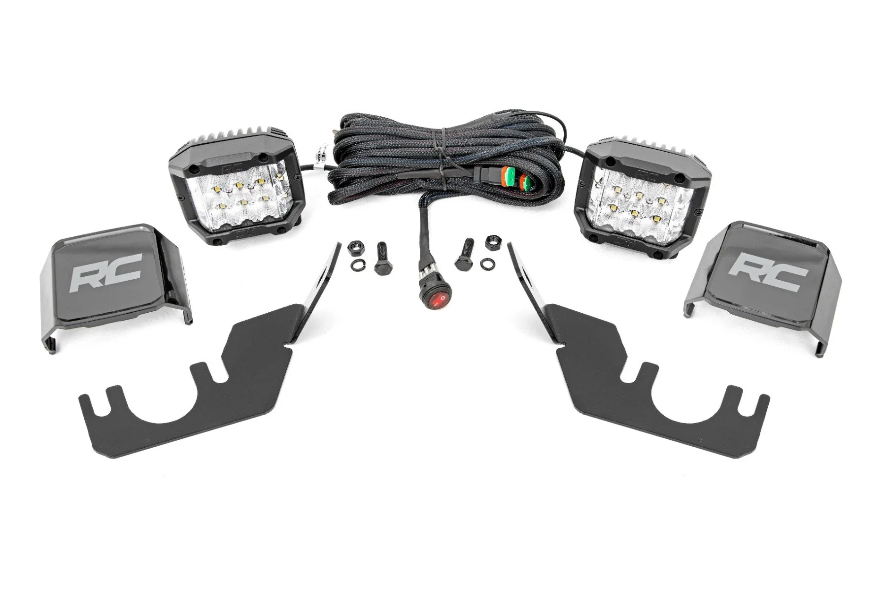 Rough Country LED Light Rear Mount 3" OSRAM Kawasaki Teryx 94008
