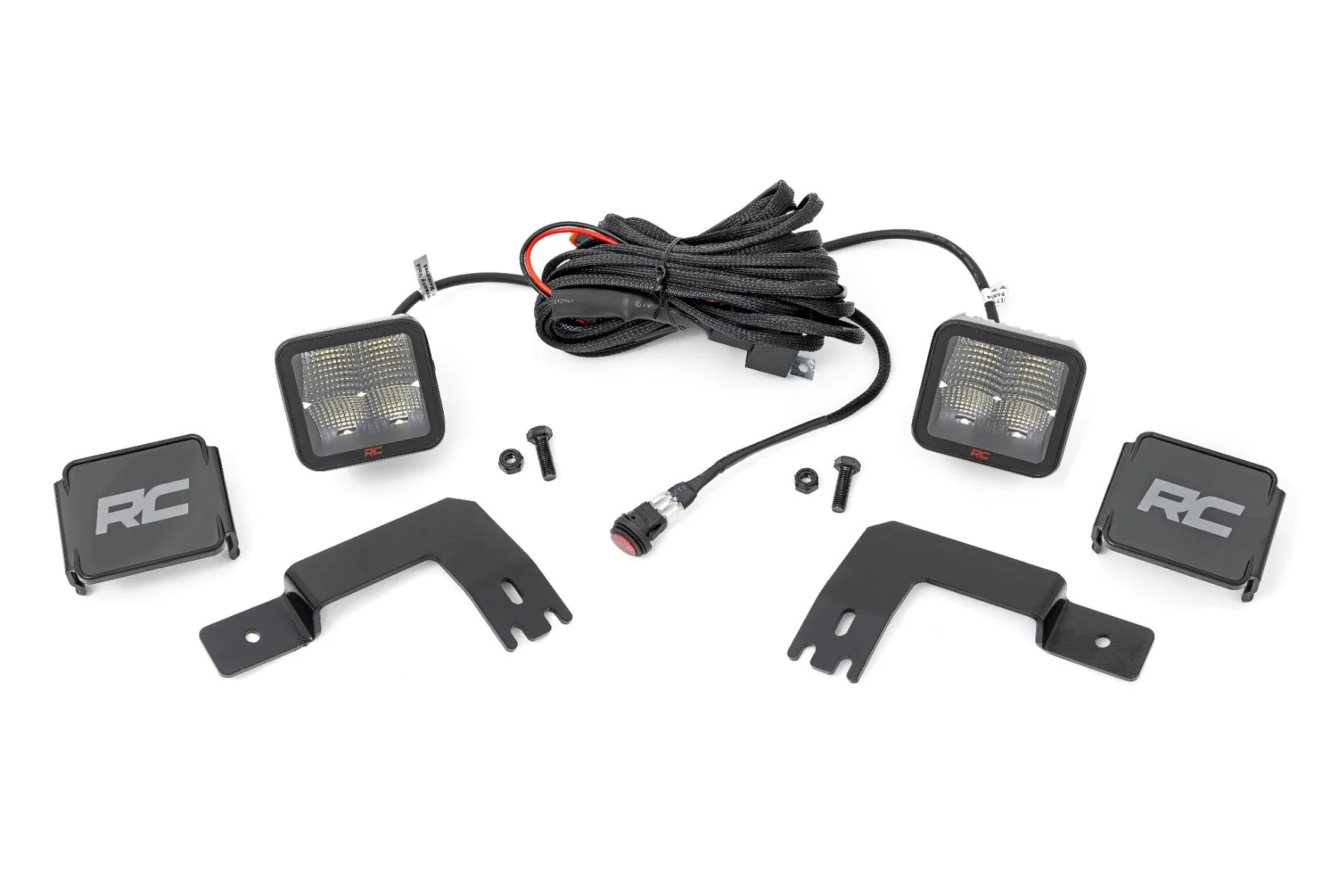 Rough Country LED Light Under Bed Mount 2" Spectrum Polaris Xpedition ADV-5 93189