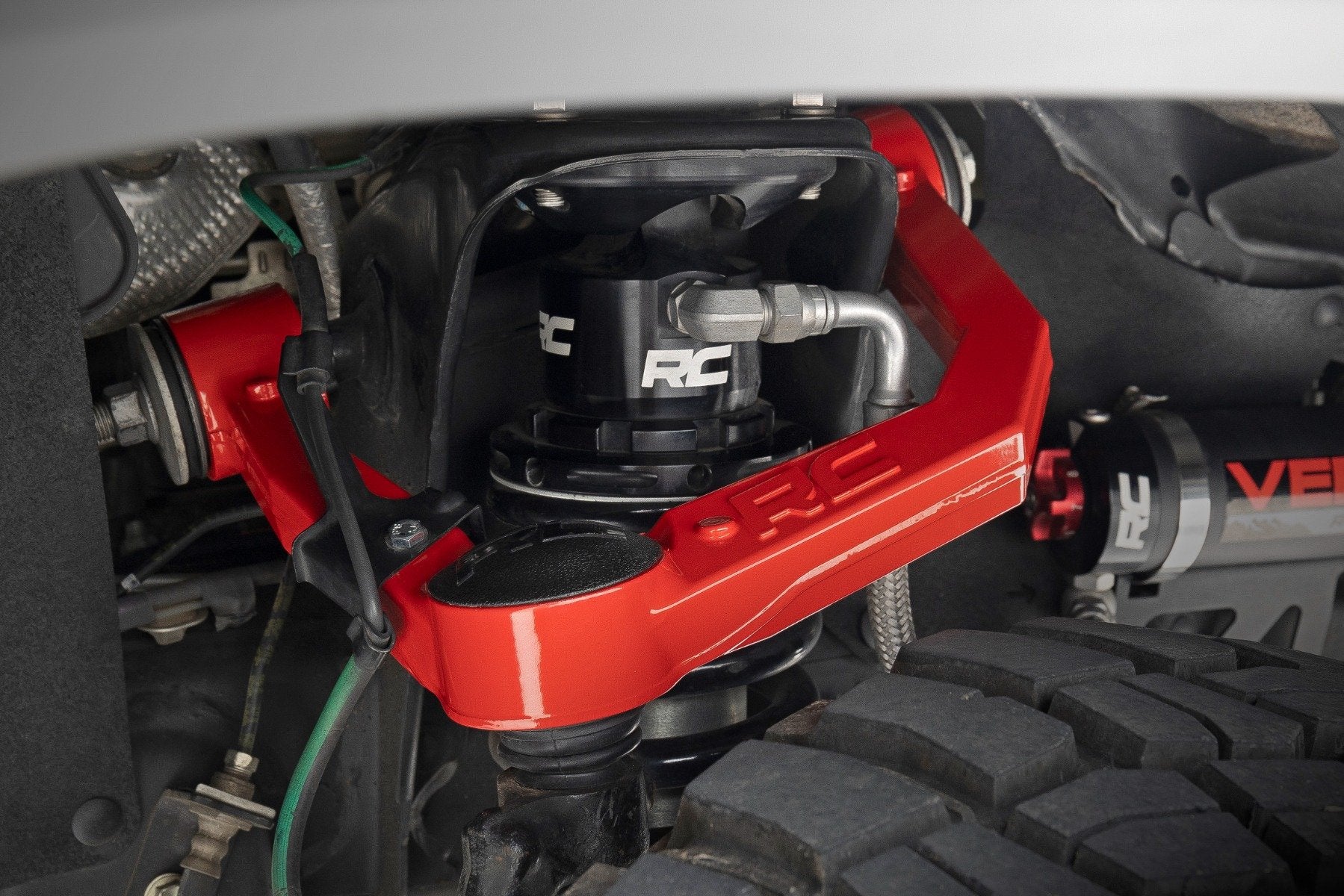 Rough Country Lifted Forged Upper Control Arms Toyota Tacoma/4Runner -74201A 74201ARED - Image 2