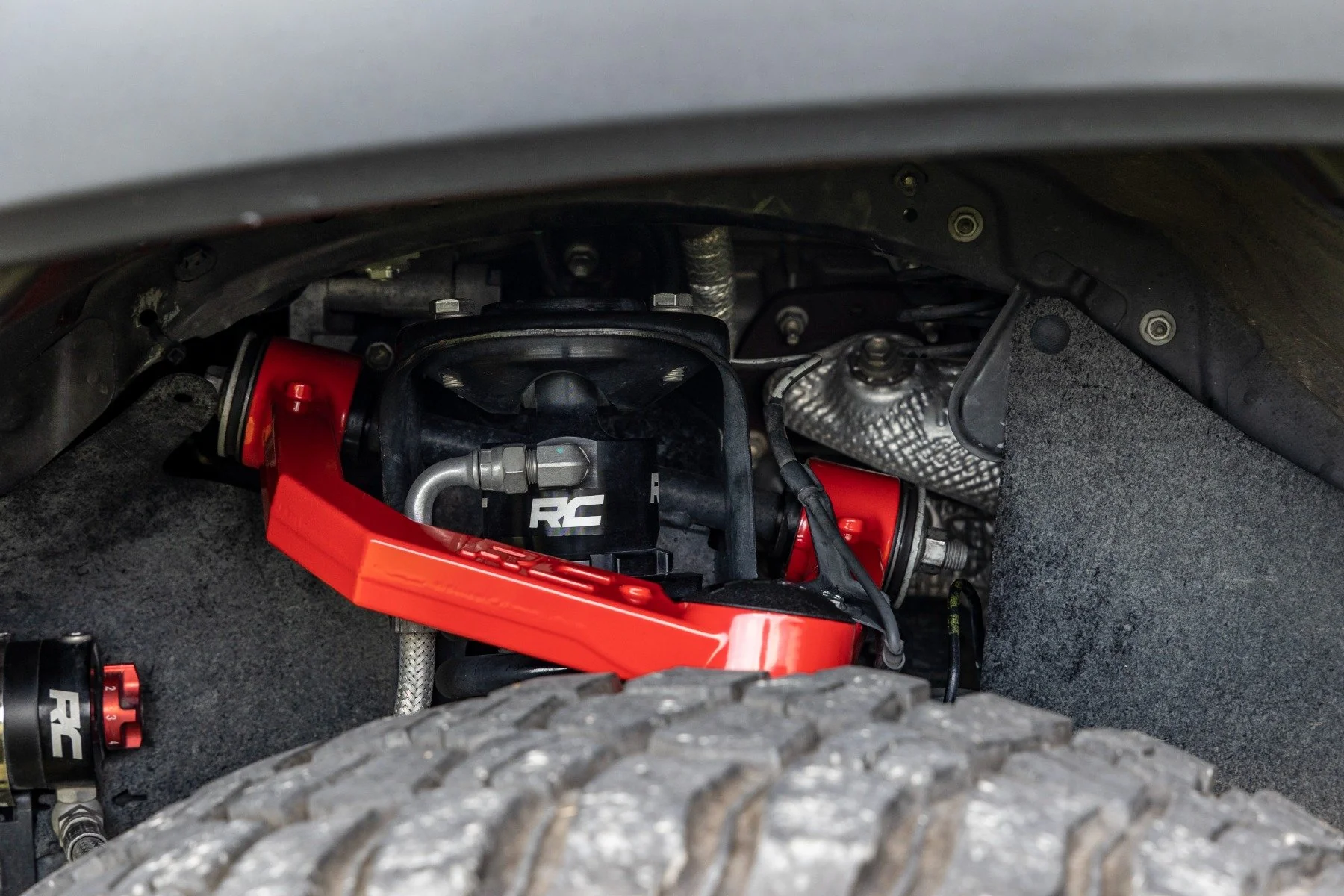 Rough Country Lifted Forged Upper Control Arms Toyota Tacoma/4Runner -74201A 74201ARED - Image 3