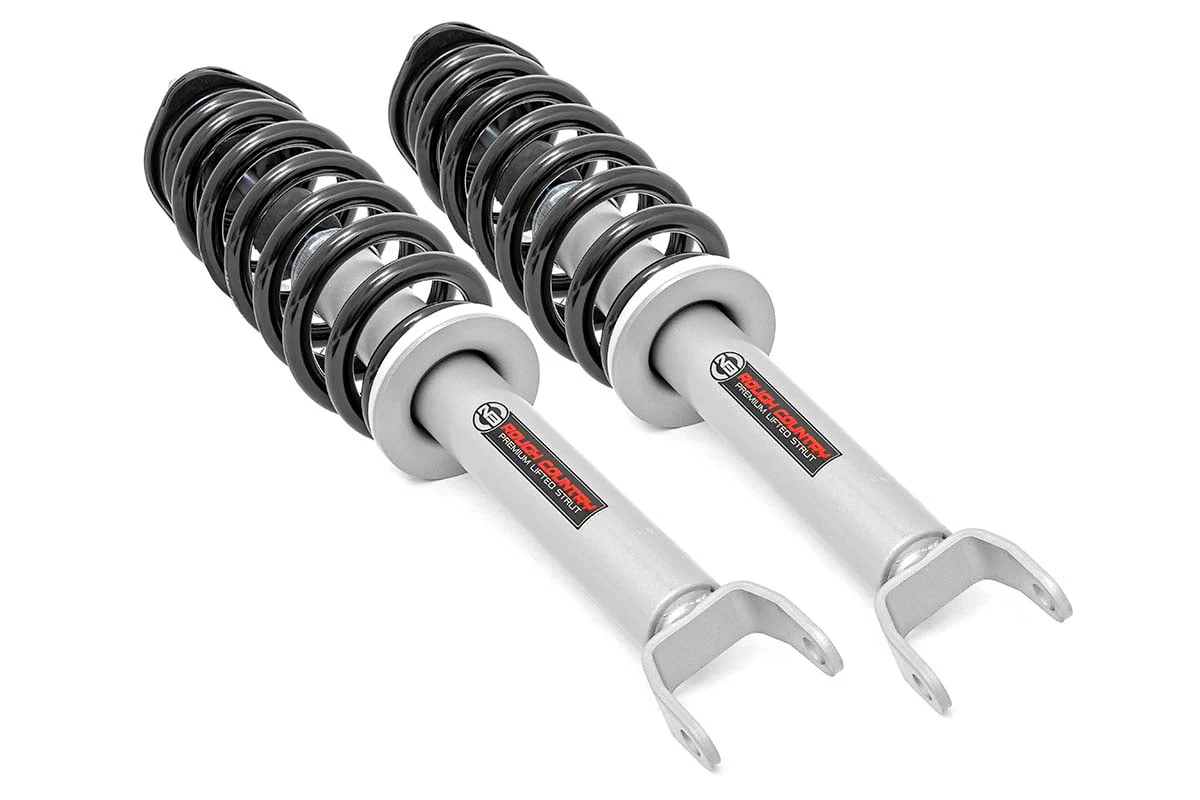 Rough Country Loaded Strut Pair | 6" | for Ram 1500 4WD 2012-2018 & Classic 501026M