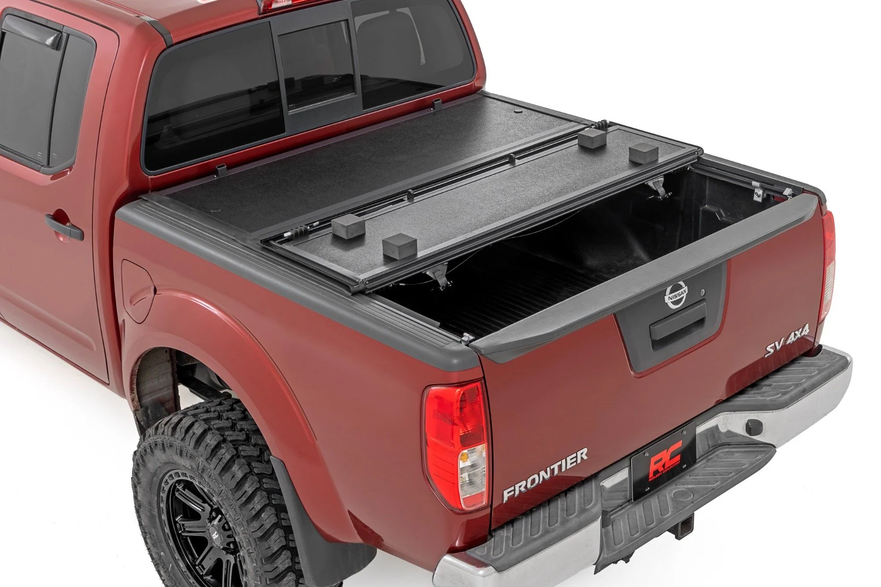 Rough Country Low Profile Bed Cover 5' Bed Cargo Mgmt for Nissan Frontier 05-21 47520501B - Image 2