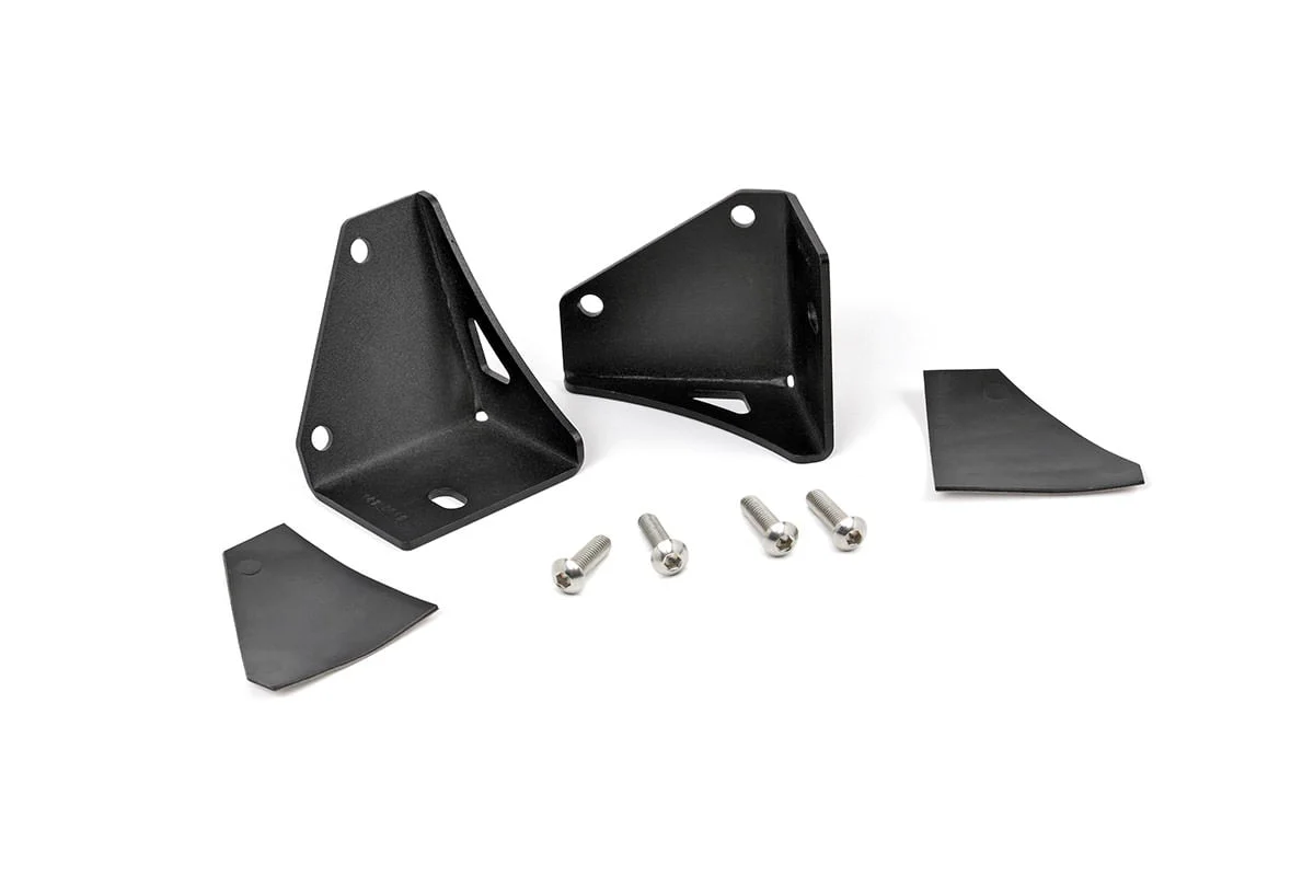 Rough Country Lower Windshield Light Mounts Jeep Wrangler YJ 87-95 NO Light 70510 - Image 2