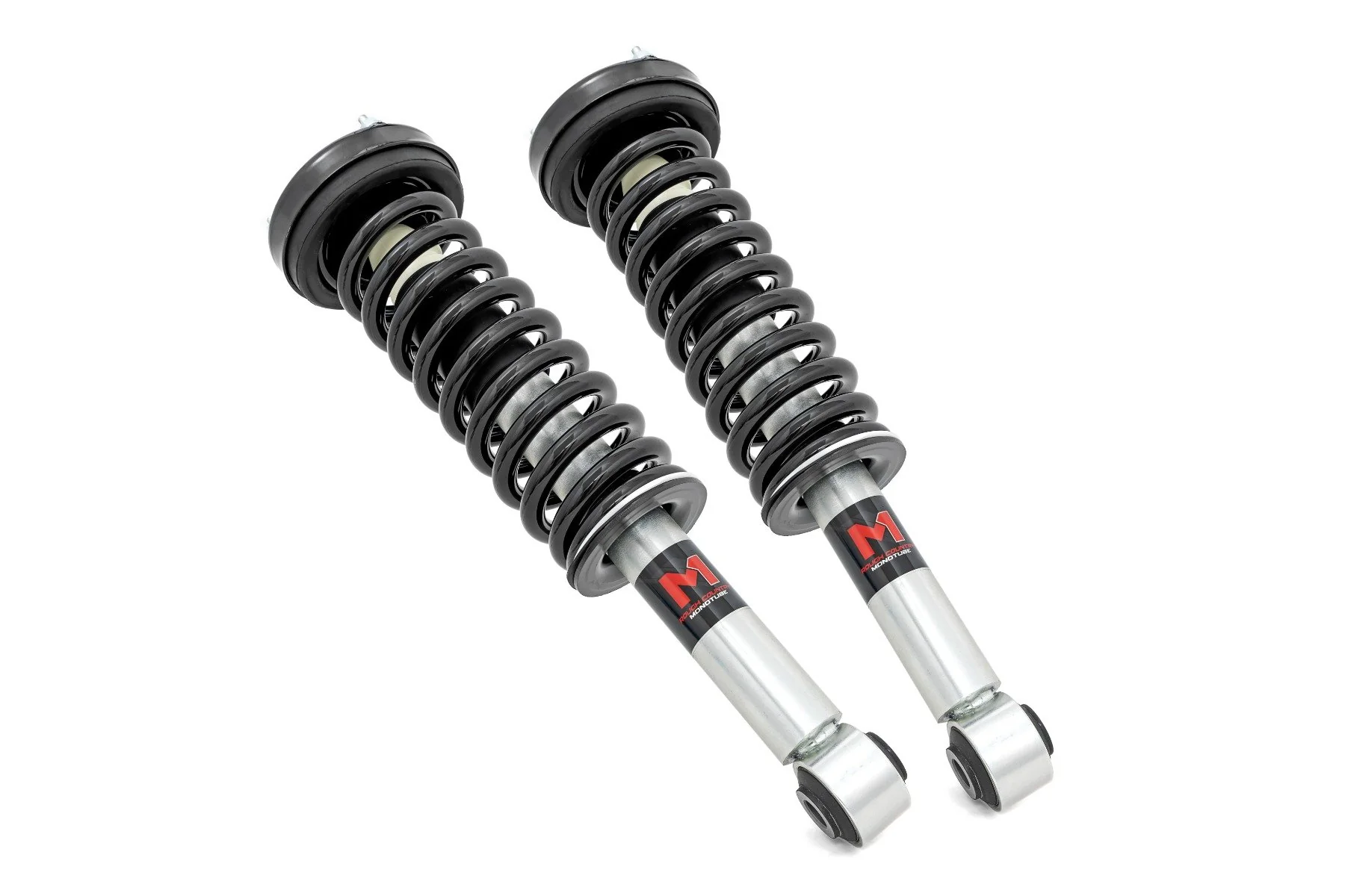 Rough Country M1 Adjustable Leveling Struts Monotube 0-2" Ford F-150 09-13 502069