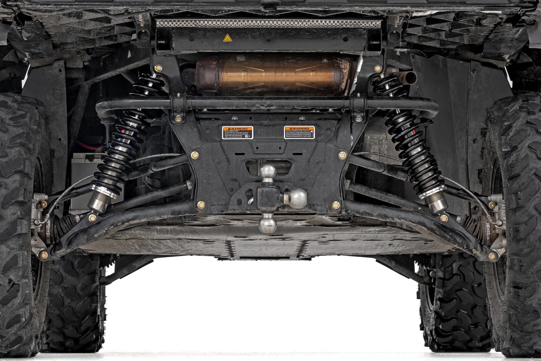 Rough Country M1 Rear Coil Over Shocks Height Adjust Can-Am Defender MAX HD10 301012 - Image 2