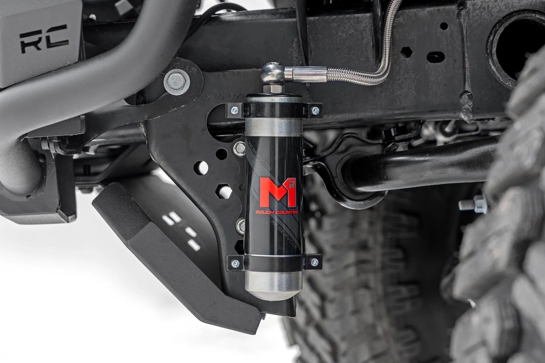 Rough Country M1R Monotube Front Shocks | 4.5-6" | for Jeep Gladiator JT 4WD (2020-2025) 770823RES_B - Image 4