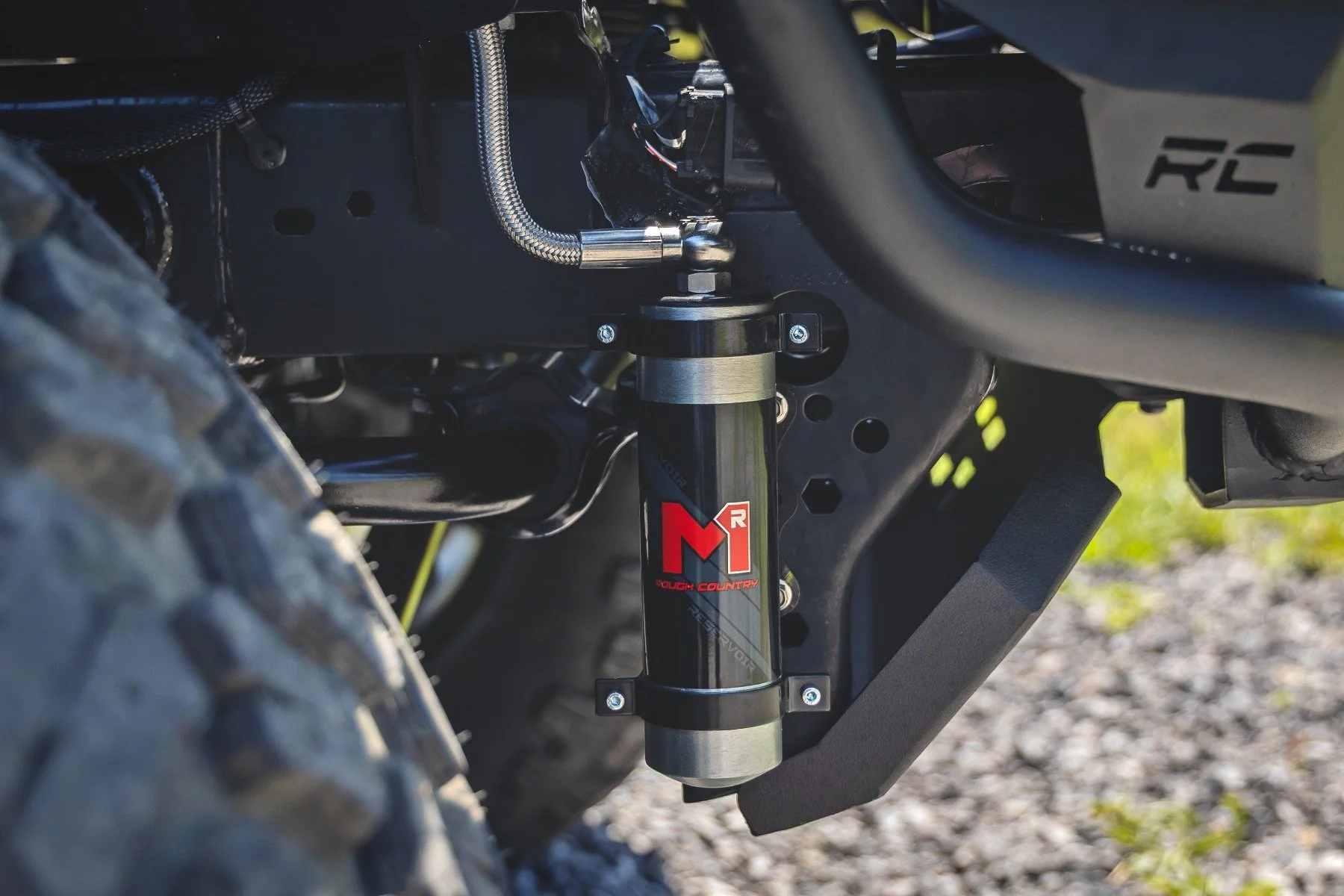 Rough Country M1R Monotube Front Shocks | 4.5-6" | for Jeep Gladiator JT 4WD (2020-2025) 770823RES_B - Image 5