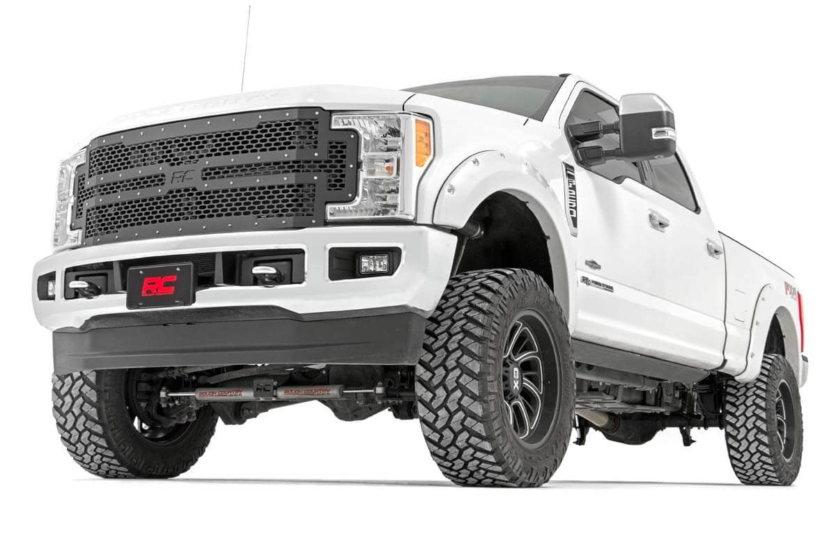 Rough Country Mesh Grille Ford F250/F350 Super Duty 2WD/4WD 2017-2019 - 70213 - Image 3
