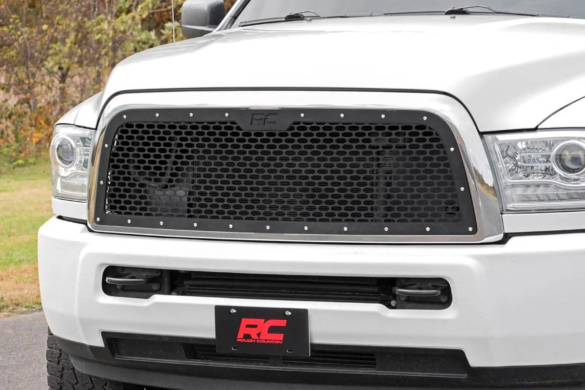 Rough Country Mesh Grille RAM 2500/3500 2WD/4WD (2013-2018) Classic - 70150 - Image 9