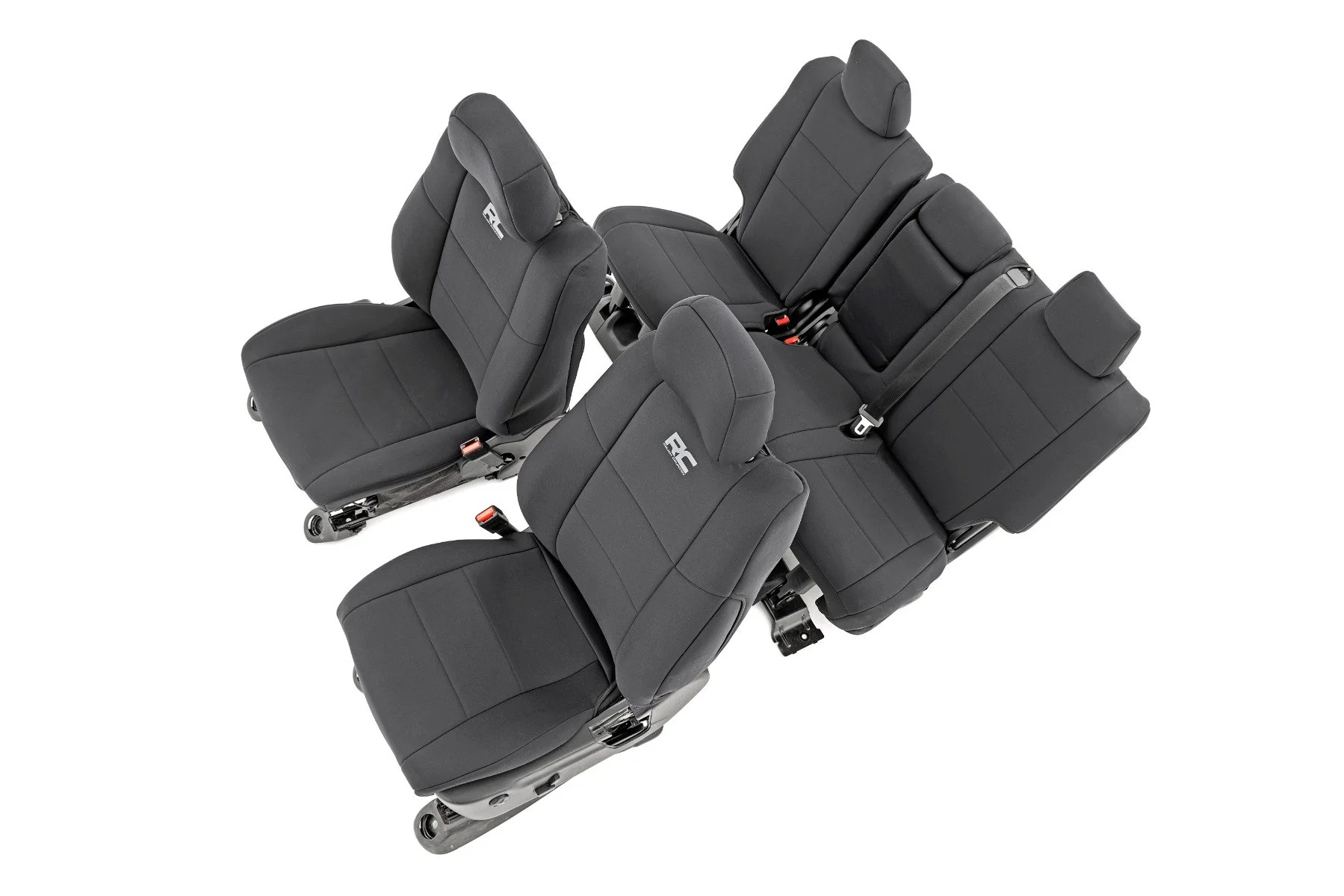 Rough Country Neoprene Seat Covers Jeep Grand Cherokee WK2 2011-2022 91046