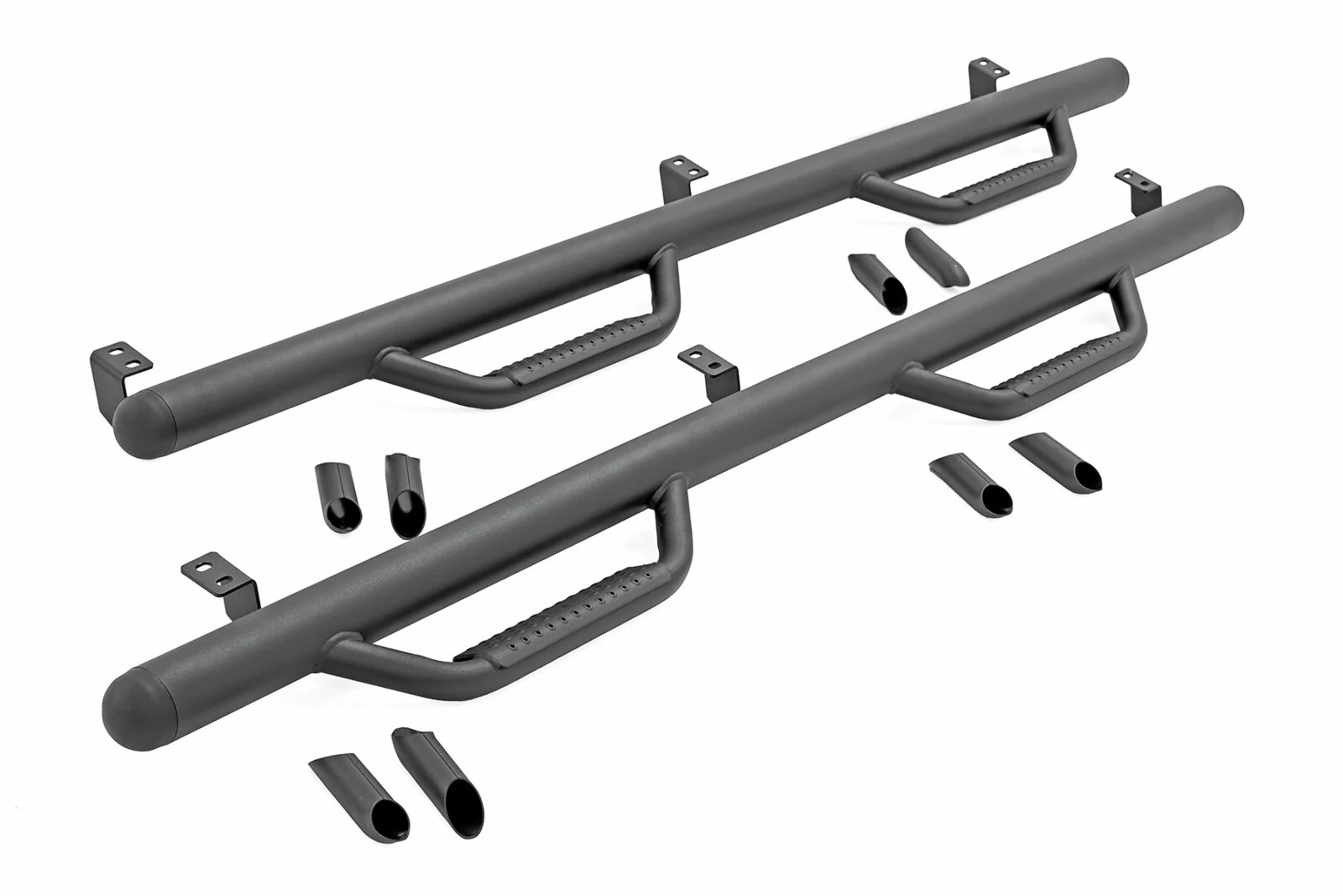 Rough Country Nerf Steps Cab Length | Crew Cab | 5' Bed for Toyota Tacoma 05-23 T0580CCB RCT0580CCB - Image 3