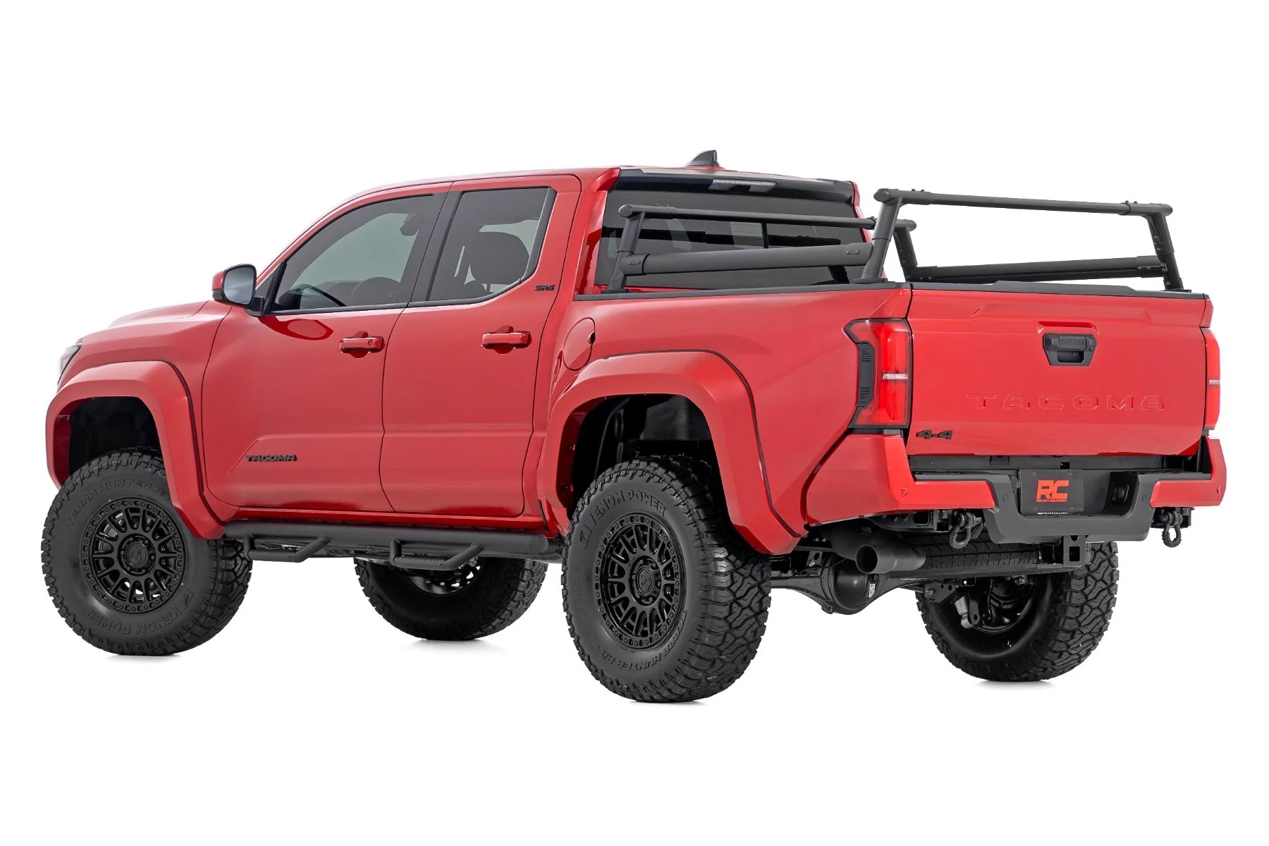 Rough Country Nerf Steps Cab Length Double Cab Toyota Tacoma 2024 RC RCT2480CC - Image 4