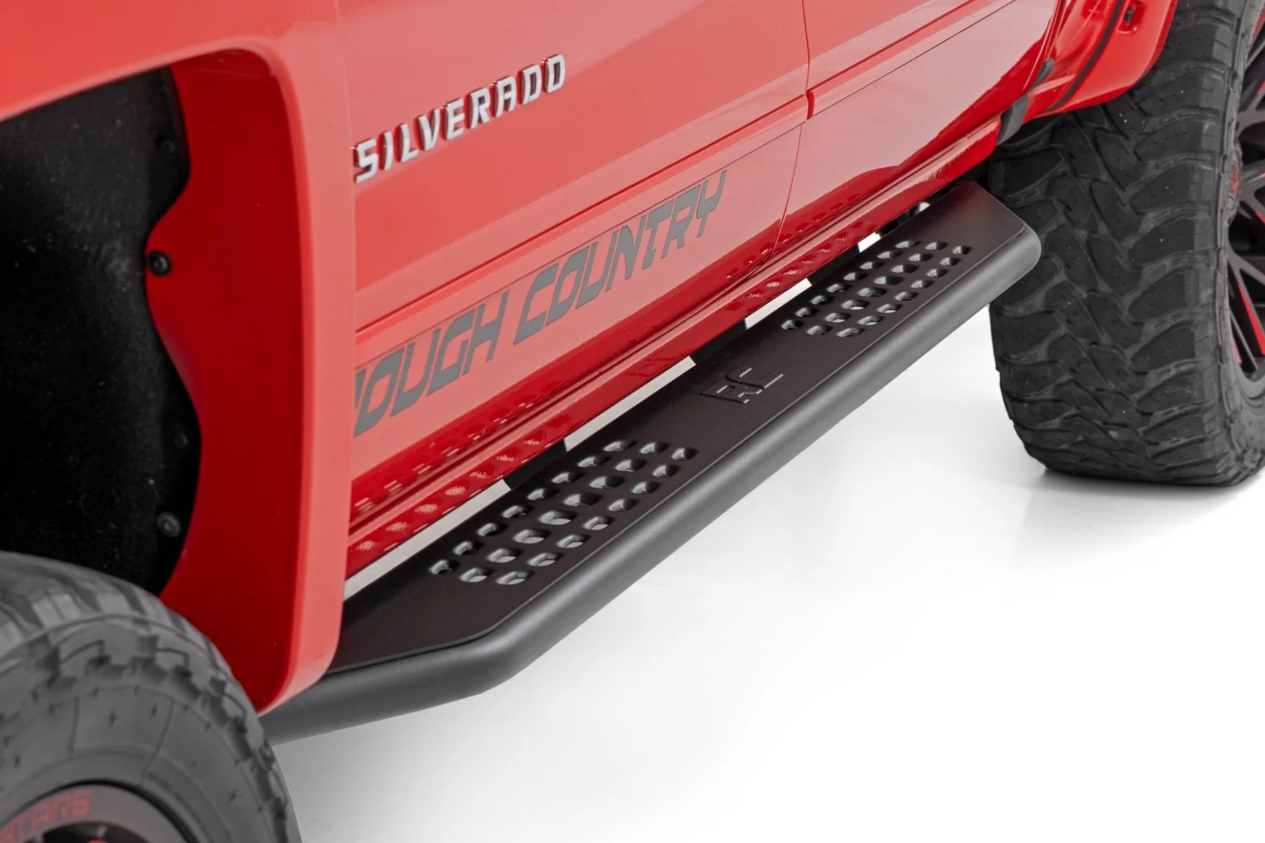 Rough Country OV2 Running Board Side Step Crew Cab GM 1500 07-18 2500/3500 14010 - Image 4