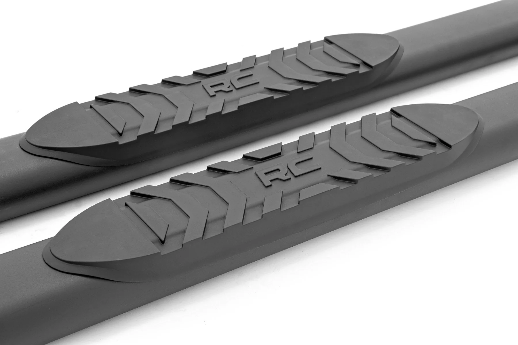 Rough Country Oval Nerf Step 4-Door Black Ford Bronco 4WD 2021-2022 21011 - Image 6