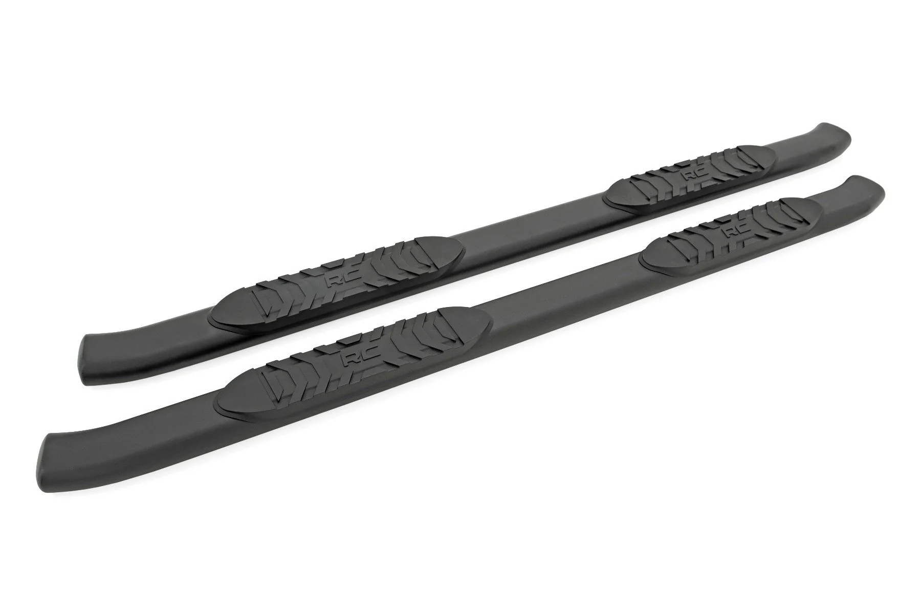 Rough Country Oval Nerf Step Double Cab Black Toyota Tacoma 2WD/4WD 05-22 21008 - Image 3