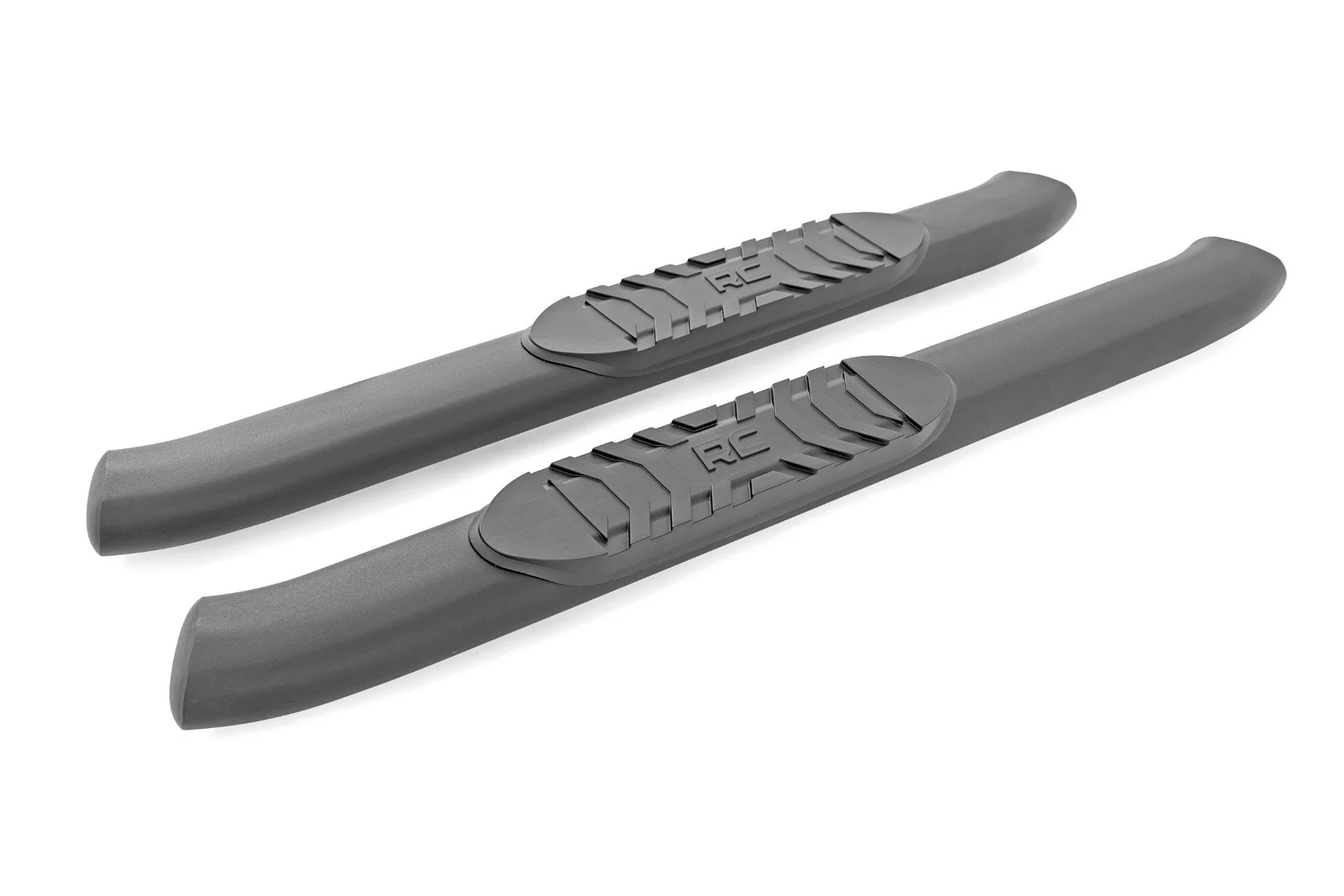 Rough Country Oval Nerf Steps 2-Door Black Ford Bronco 4WD 2021-2022 21012 - Image 5