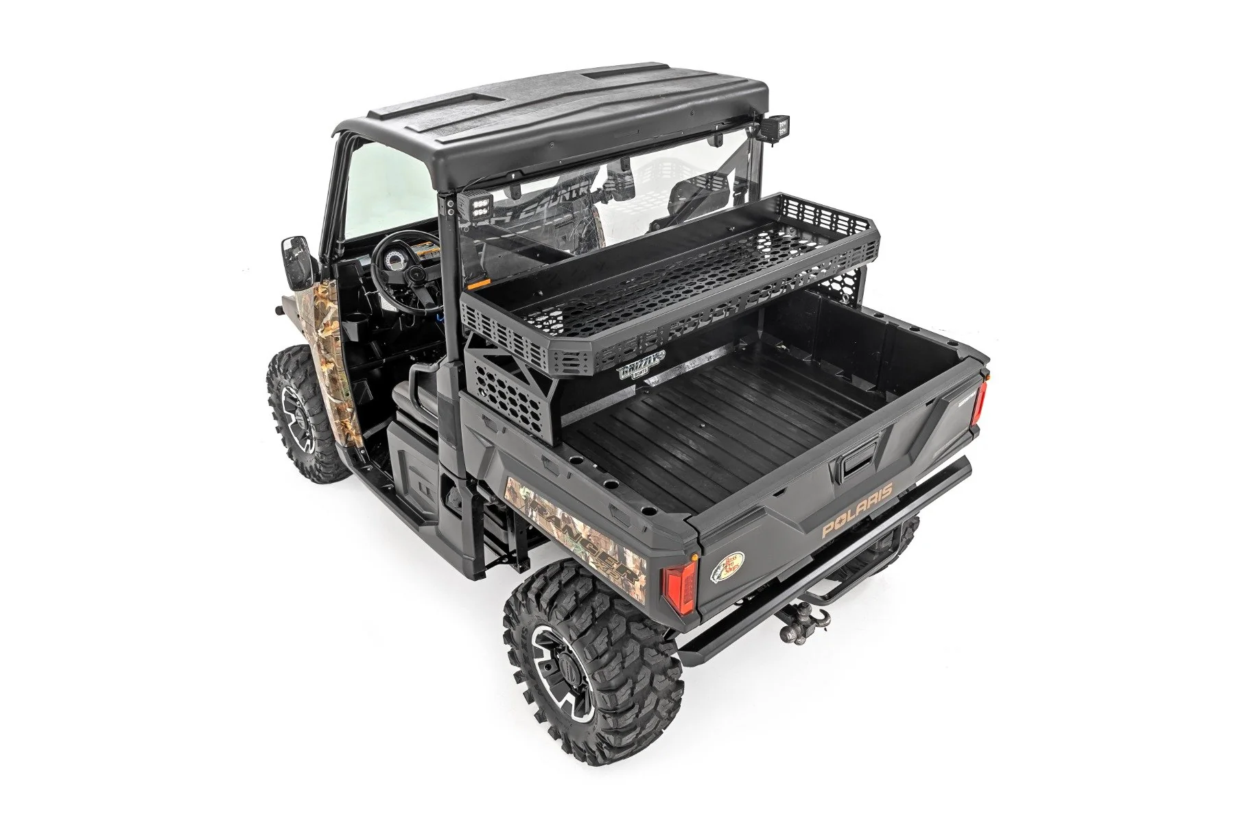 Rough Country Over Bed Cargo Rack Polaris Ranger/Can-Am Defender 99087 - Image 4
