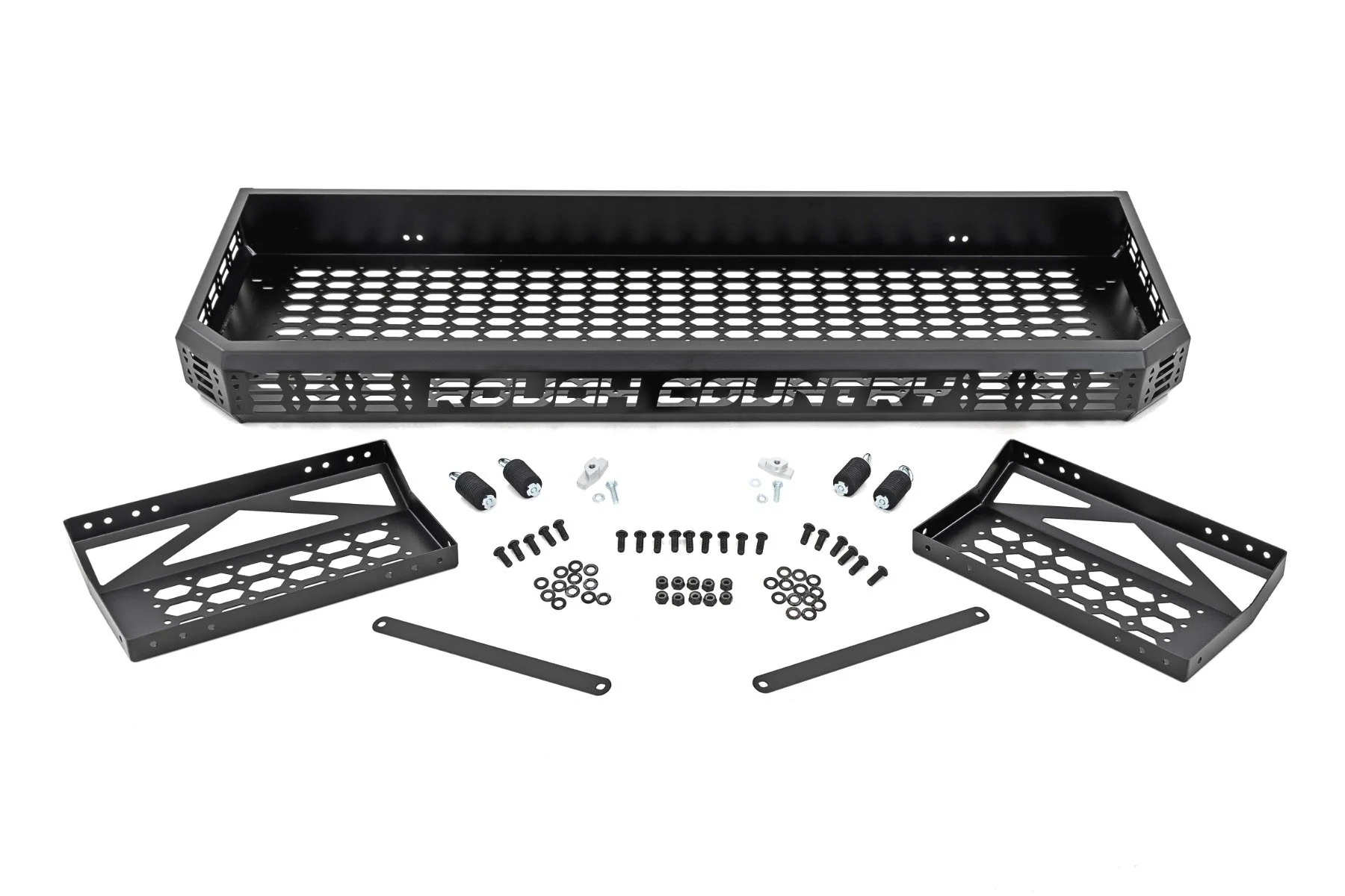 Rough Country Over Bed Cargo Rack Polaris Ranger/Can-Am Defender 99087 - Image 5