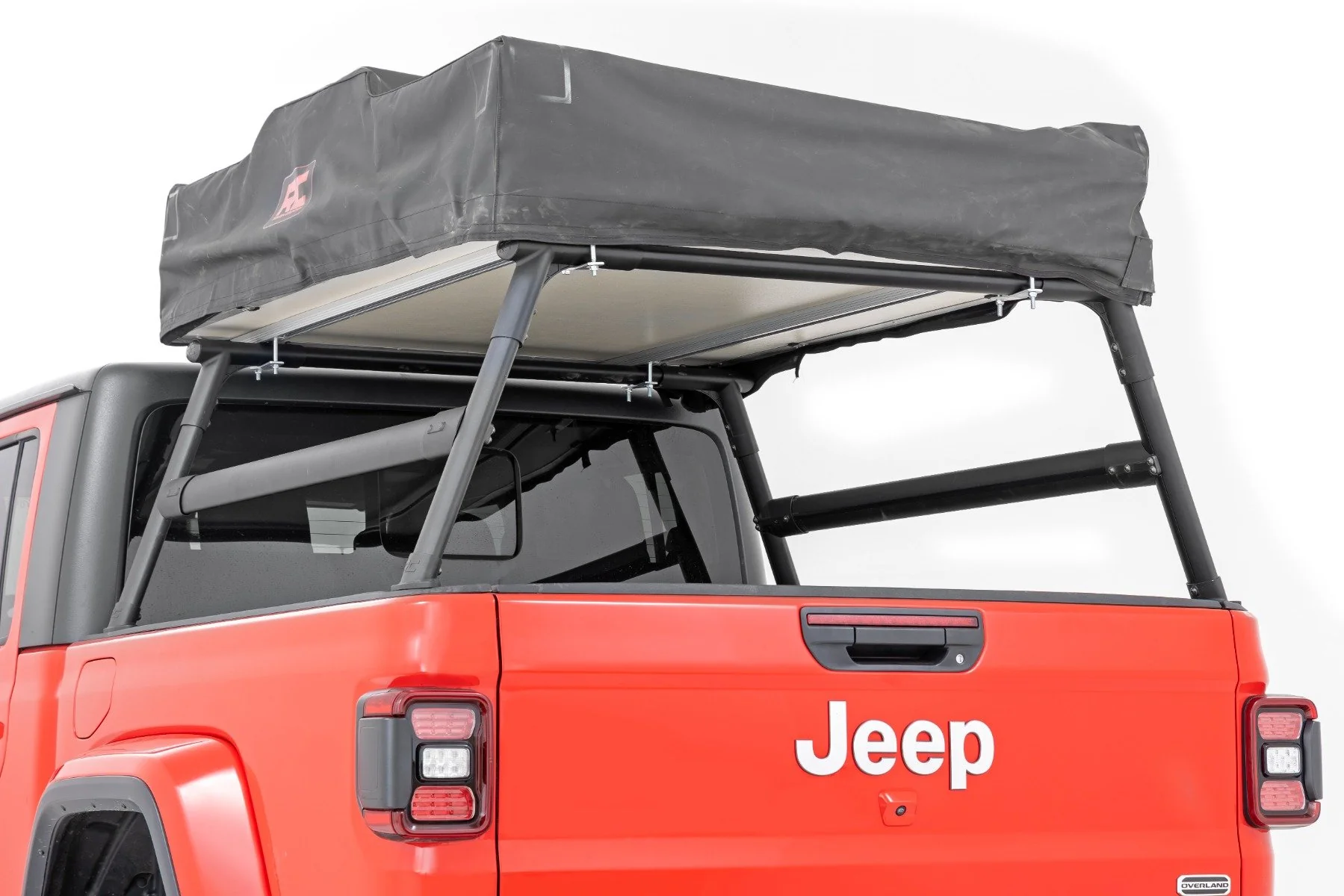 Rough Country Overlanding Aluminum Bed Rack Jeep Gladiator 20-23 10620 - Image 2