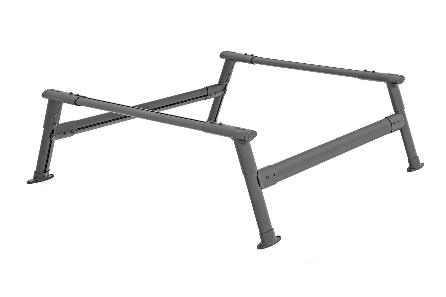 Rough Country Overlanding Aluminum Bed Rack Jeep Gladiator 20-23 10620 - Image 5