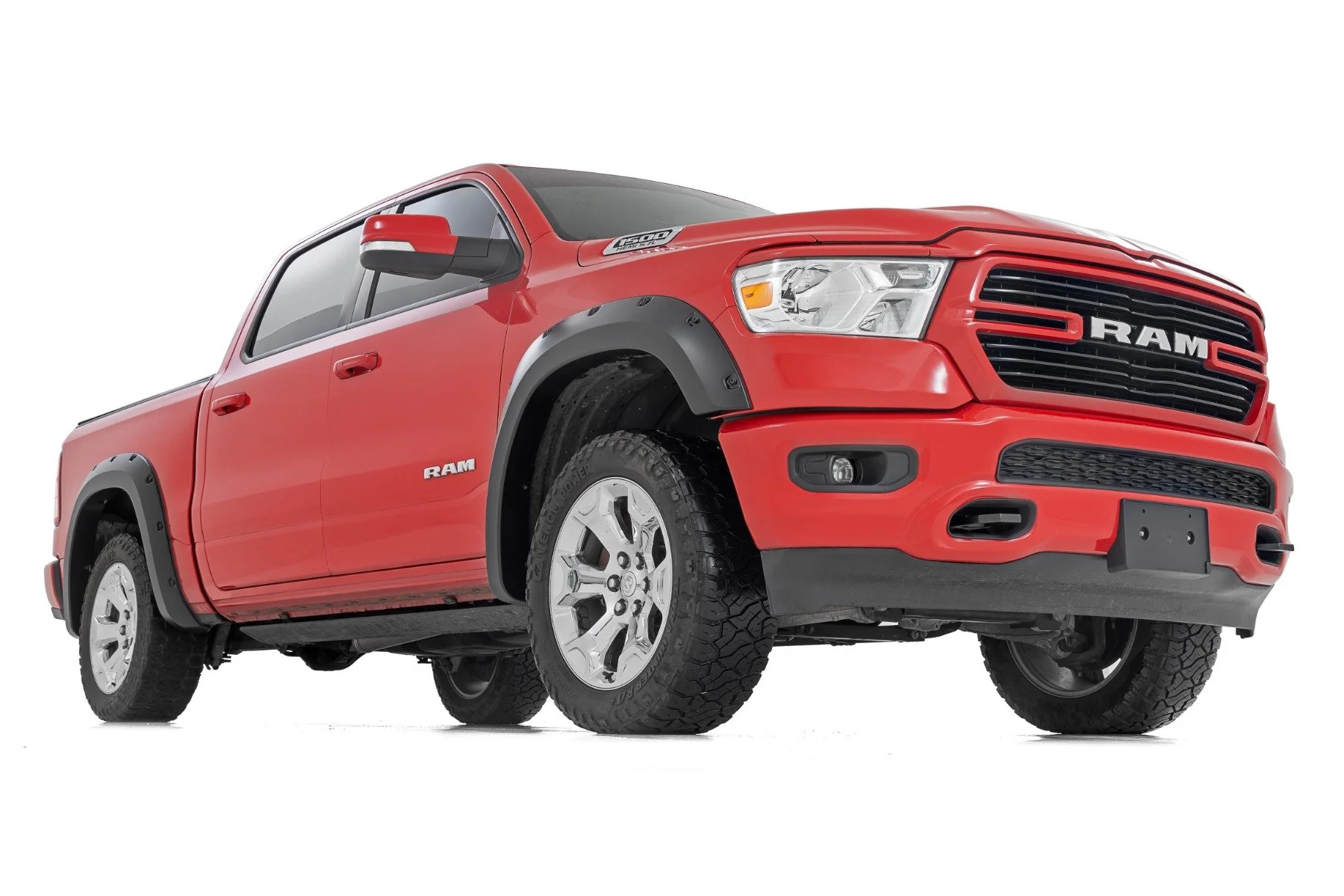 Rough Country Pocket Fender Flare Ram 1500 19-22 Metallic BLCK F-D10914A-PXJ - Image 3