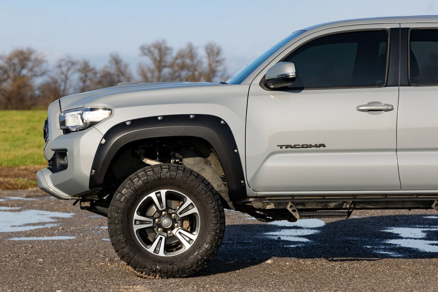 Rough Country Pocket Fender Flare Toyota Tacoma 16-23 Black F-T11621A-202 - Image 5