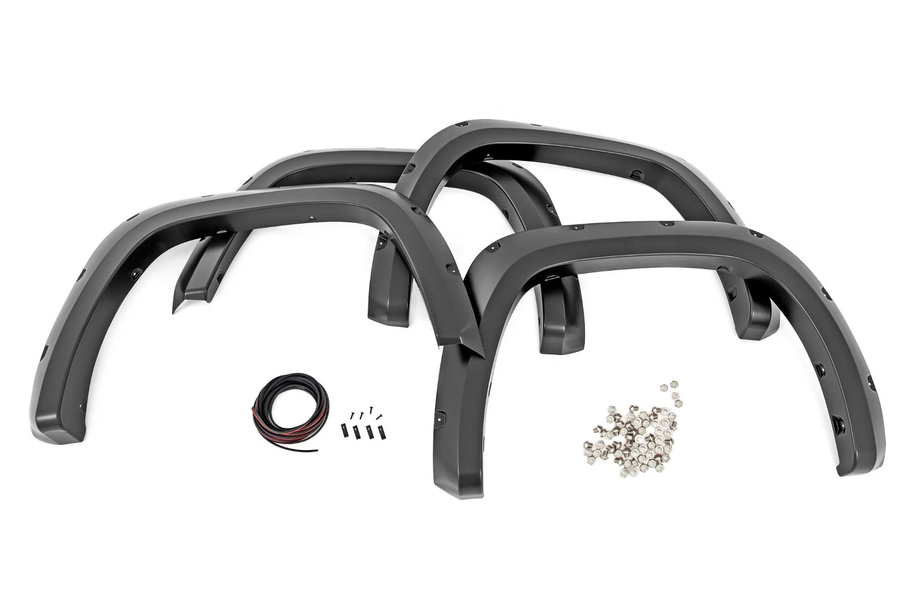 Rough Country Pocket Fender Flare for Toyota Tundra 22-23 White F-T11413-O40