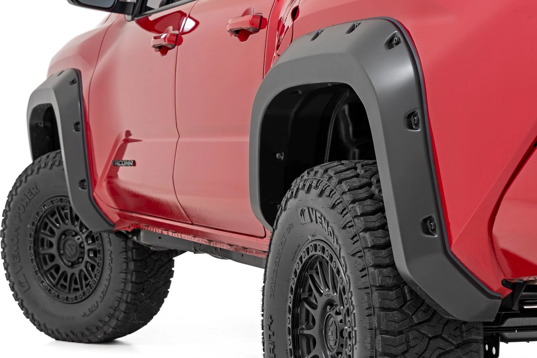 Rough Country Pocket Fender Flares 3U5 Supersonic Red for Toyota Tacoma 24-25 F-T12421-3U5