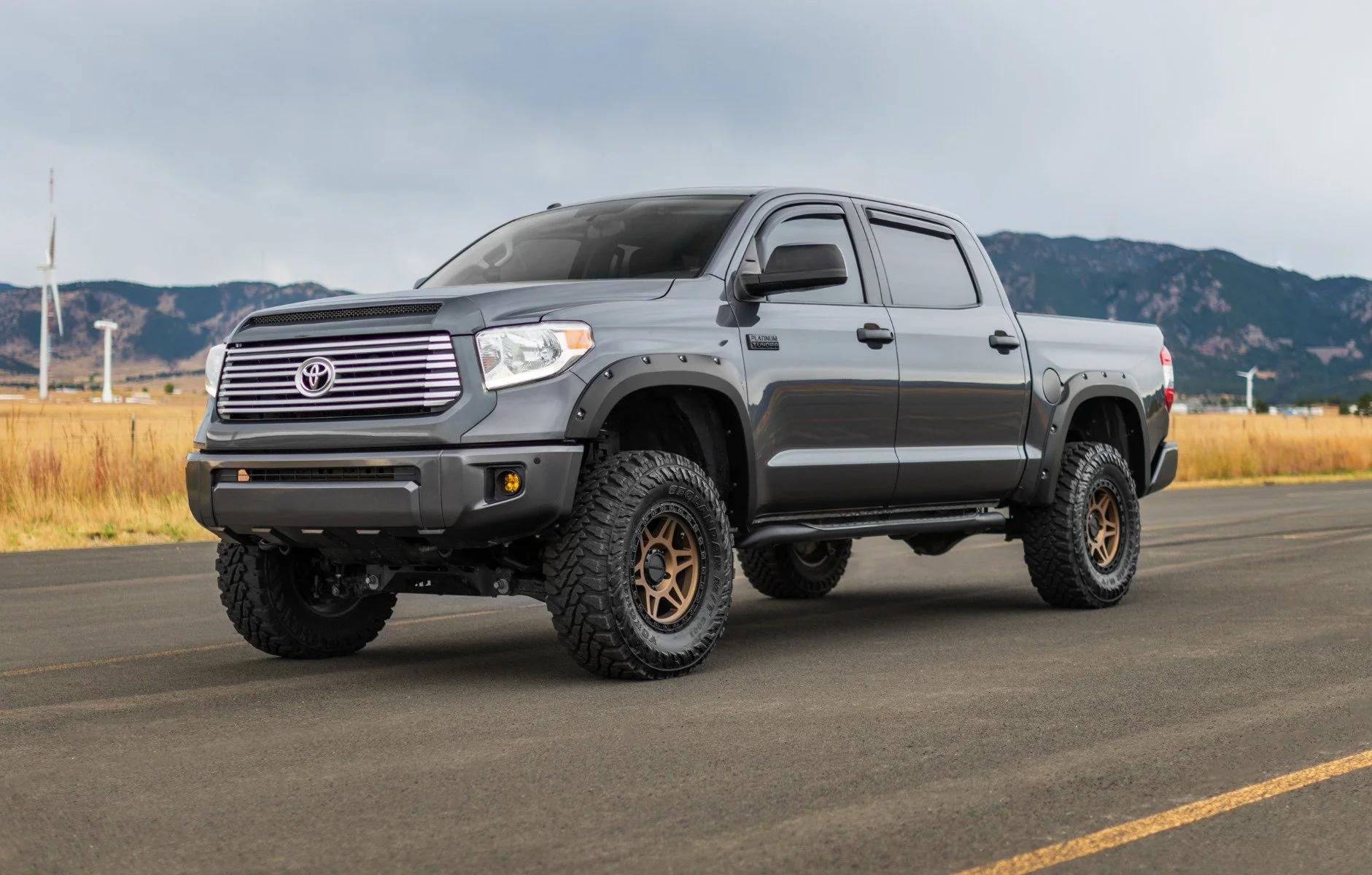 Rough Country Pocket Fender Flares 4X0 Inferno for Toyota Tundra 14-21 F-T11411A-4X0 - Image 2