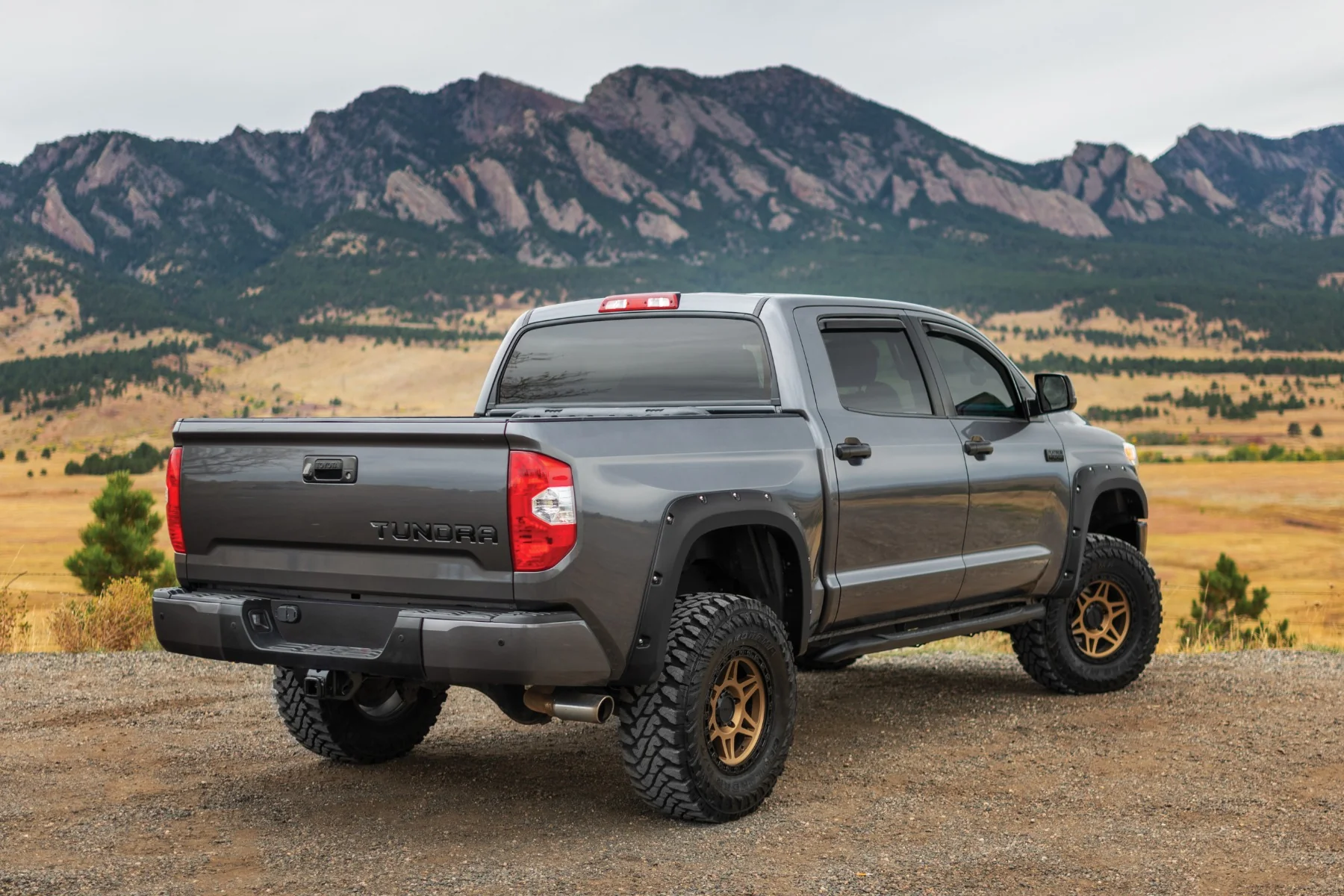 Rough Country Pocket Fender Flares 8T0 Blazing Blue for Toyota Tundra 14-21 F-T11411A-8T0 - Image 4