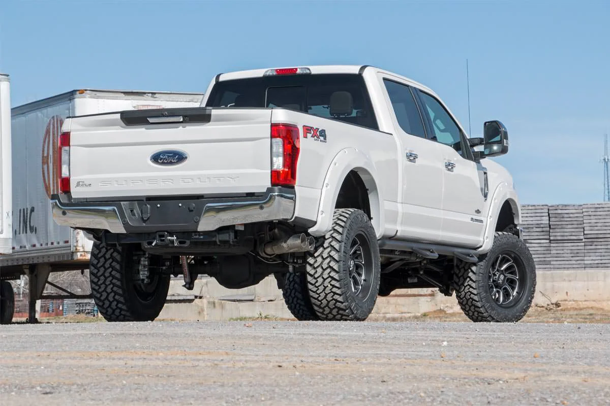 Rough Country Pocket Fender Flares Black For Ford SuperDuty 2WD/4wd 2017-2022 F-F21112-UM - Image 3