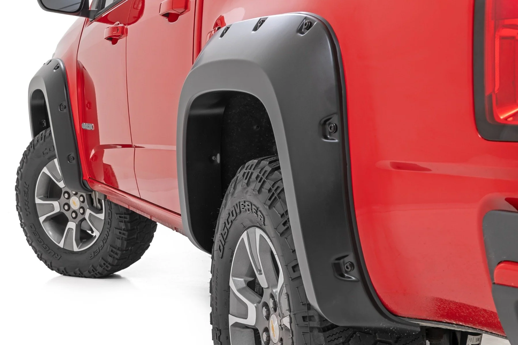 Rough Country Pocket Fender Flares G9K Satin Steel 5' Bed Colorado 15-22 F-C11511A-G9K