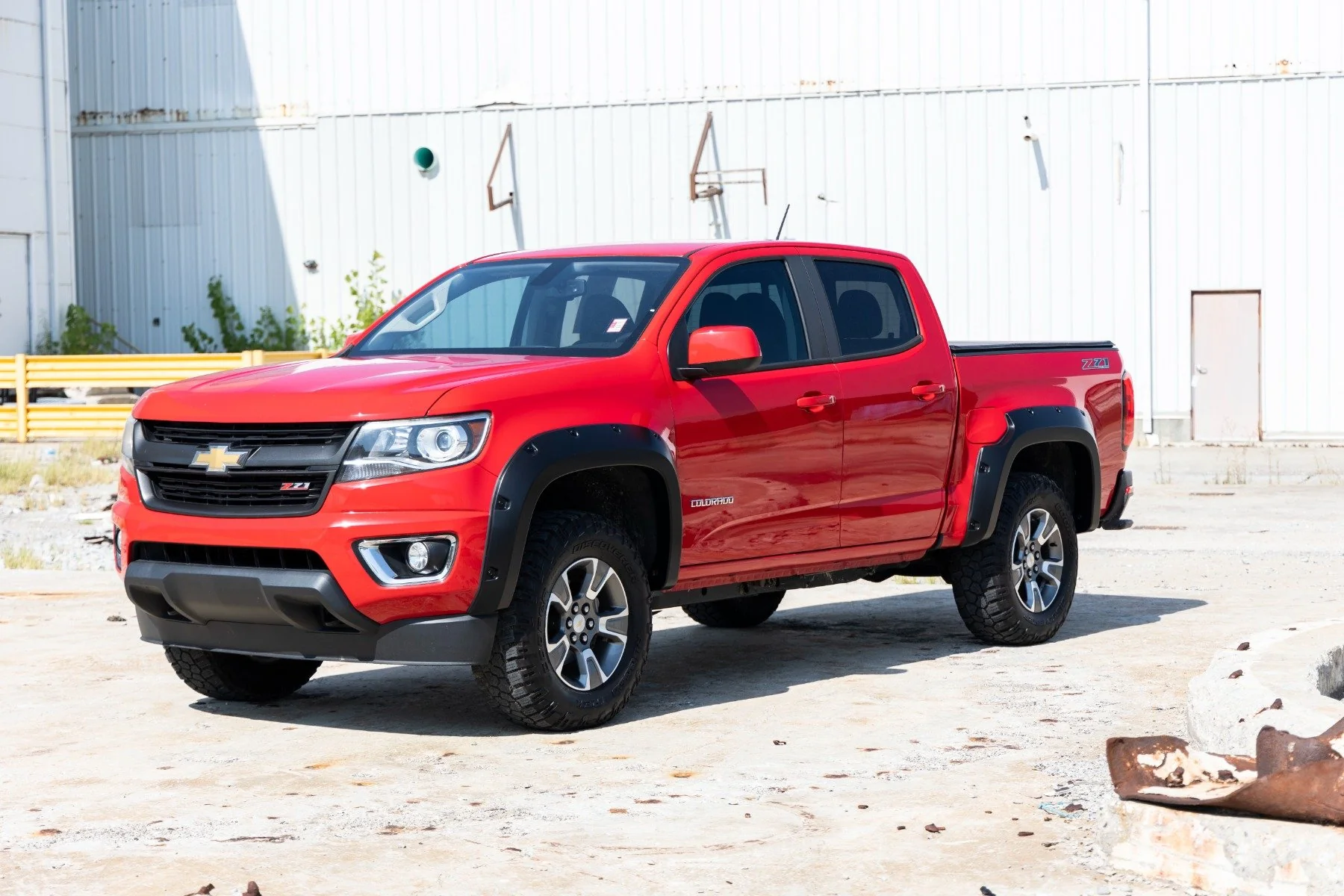 Rough Country Pocket Fender Flares G9K Satin Steel 5' Bed Colorado 15-22 F-C11511A-G9K - Image 5