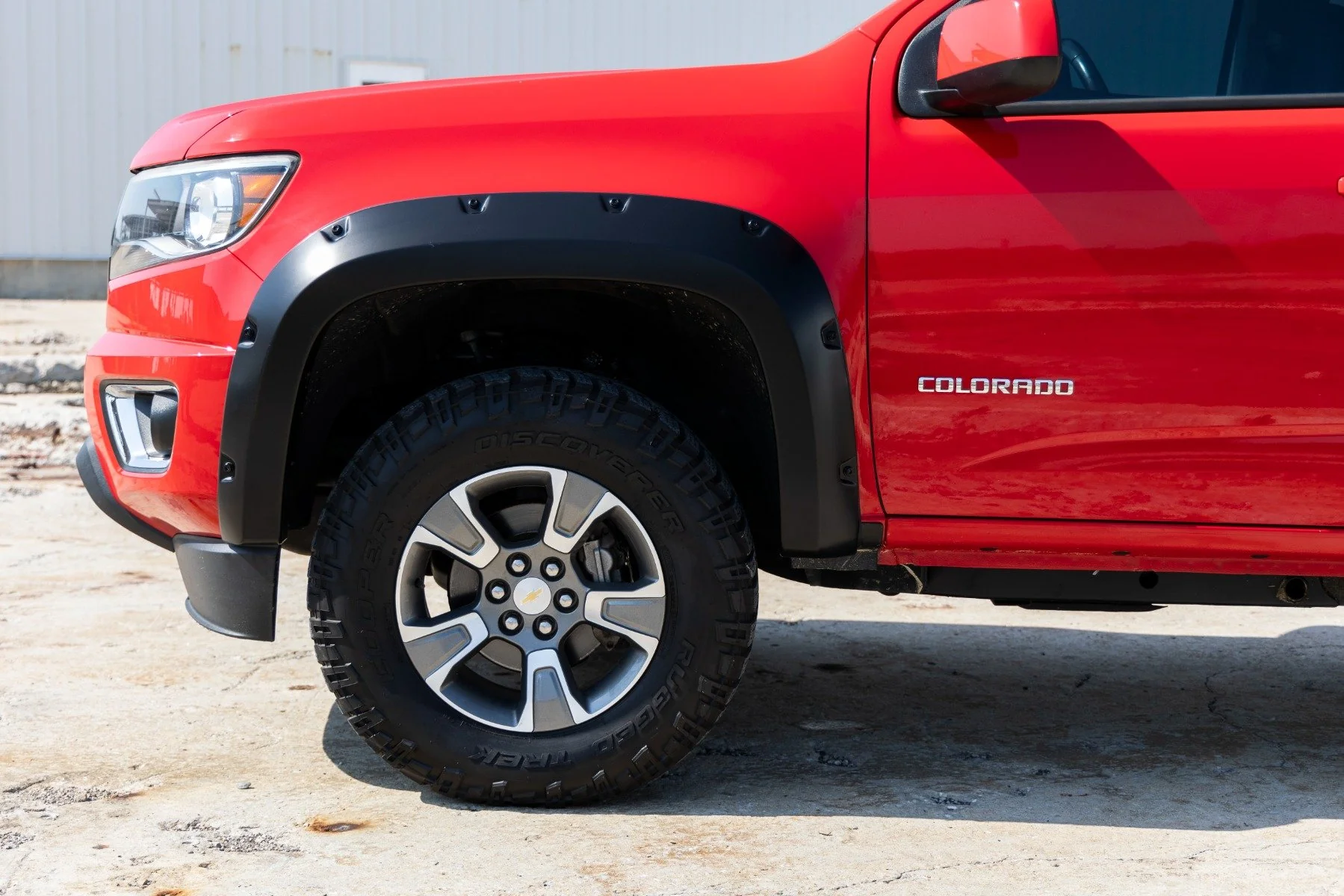 Rough Country Pocket Fender Flares G9K Satin Steel 5' Bed Colorado 15-22 F-C11511A-G9K - Image 6