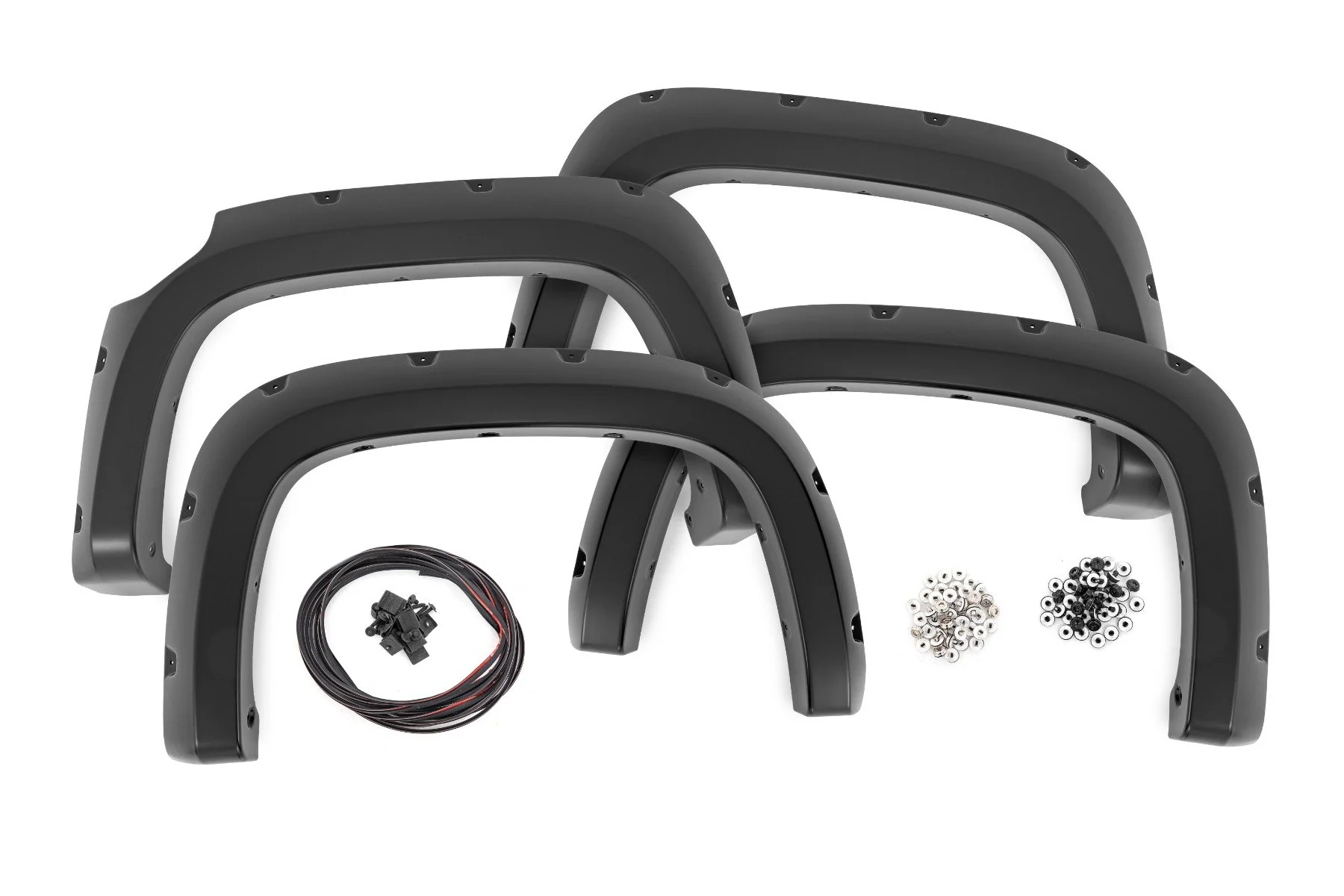 Rough Country Pocket Fender Flares GAZ Summit White 5' Bed Chevy Colorado 15-22 F-C11511A-GAZ - Image 4