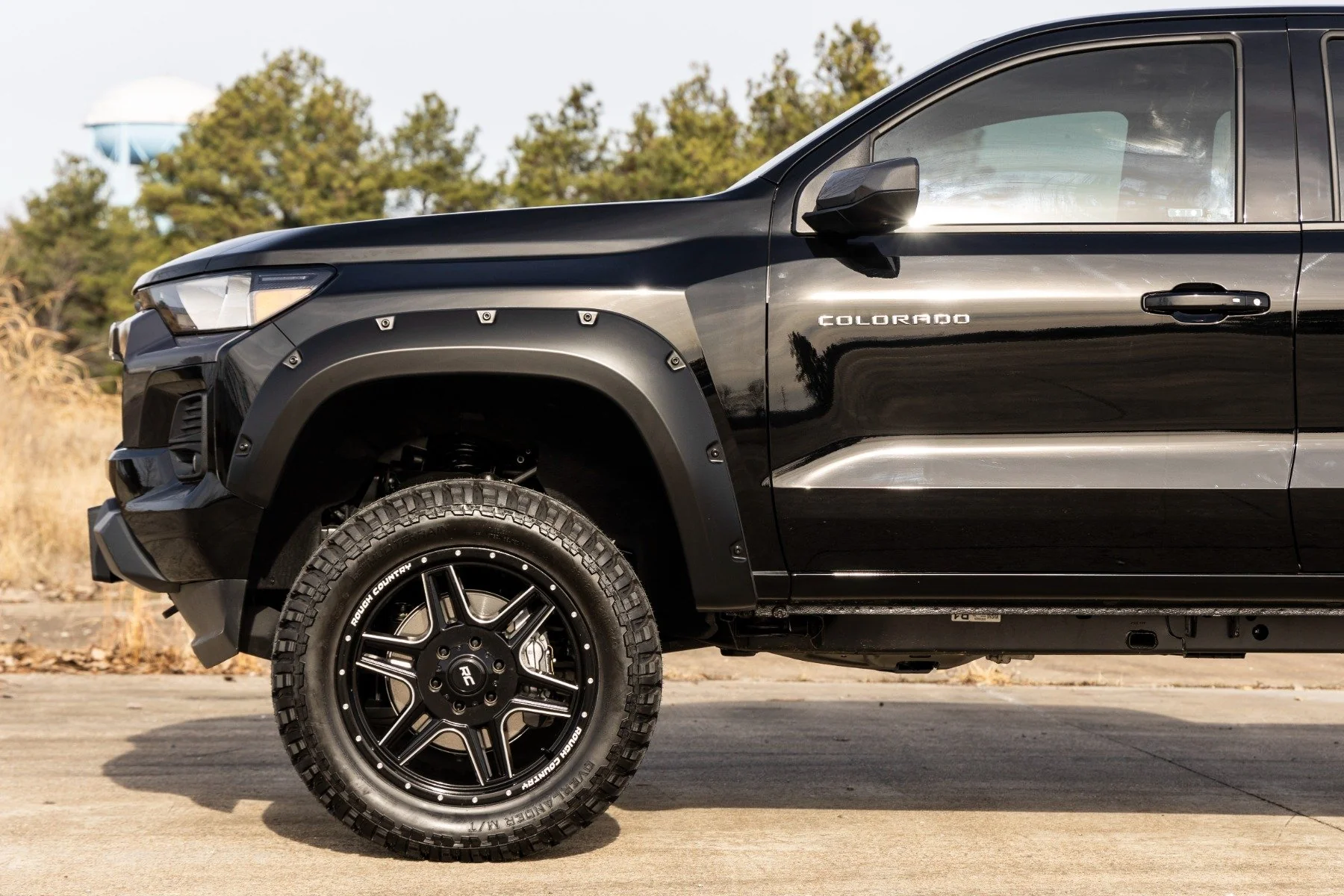 Rough Country Pocket Fender Flares GAZ Summit White Chevy Colorado 23-25 F-C12311-GAZ - Image 6