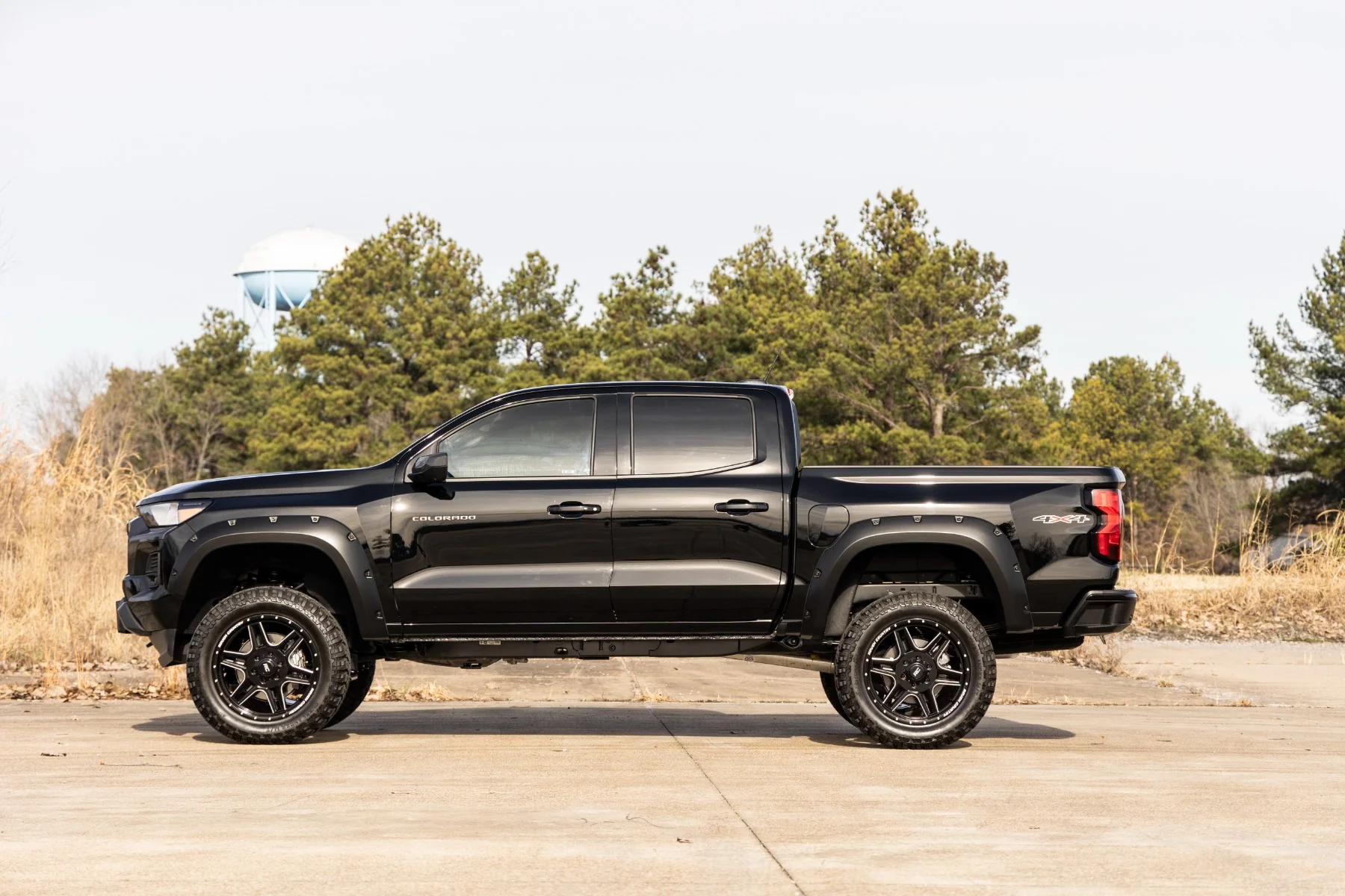 Rough Country Pocket Fender Flares | GBF Sunrise Orange | Chevy Colorado 23-26 F-C12311-GBF - Image 5