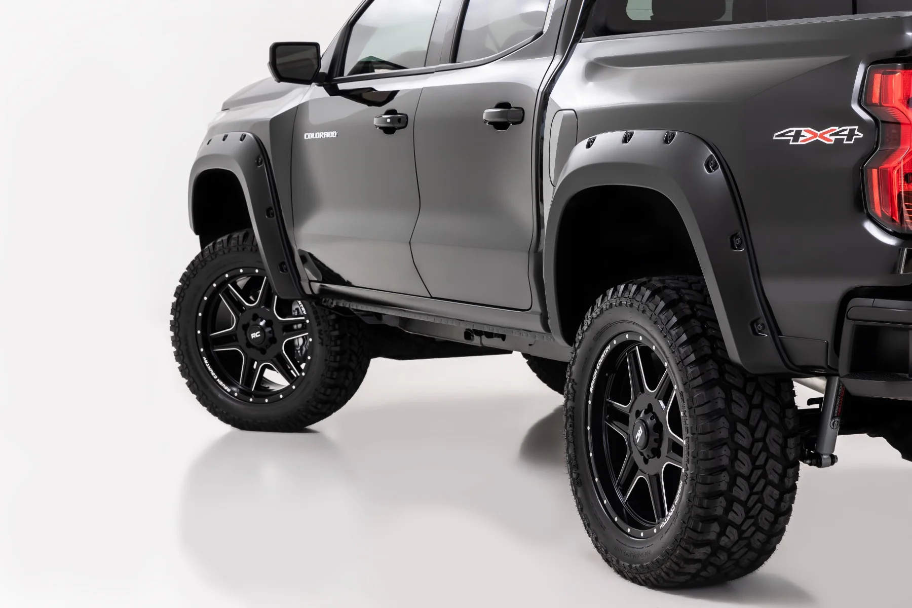 Rough Country Pocket Fender Flares | GNT Radiant Red | Chevy Colorado 23-26 F-C12311-GNT - Image 2