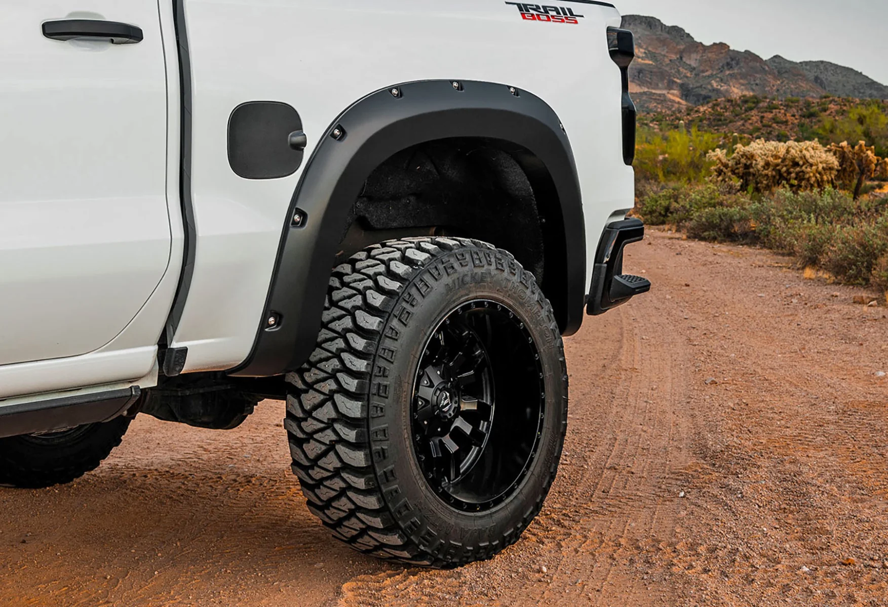 Rough Country Pocket Fender Flares GXP Lakeshore Blue Silverado 1500 19-21 F-C11911A-GXP - Image 4