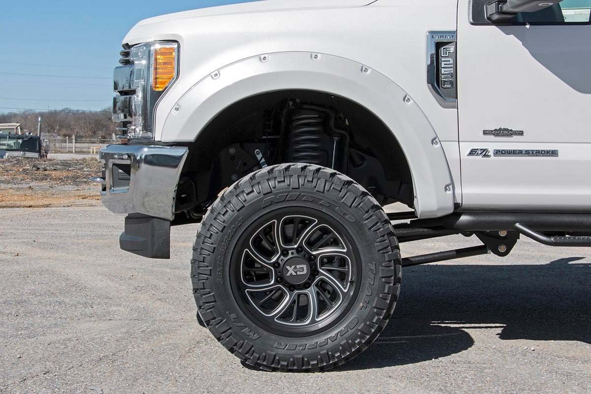 Rough Country Pocket Fender Flares H5 Caribou Ford F250/F350 17-22 F-F21112-H5 - Image 4