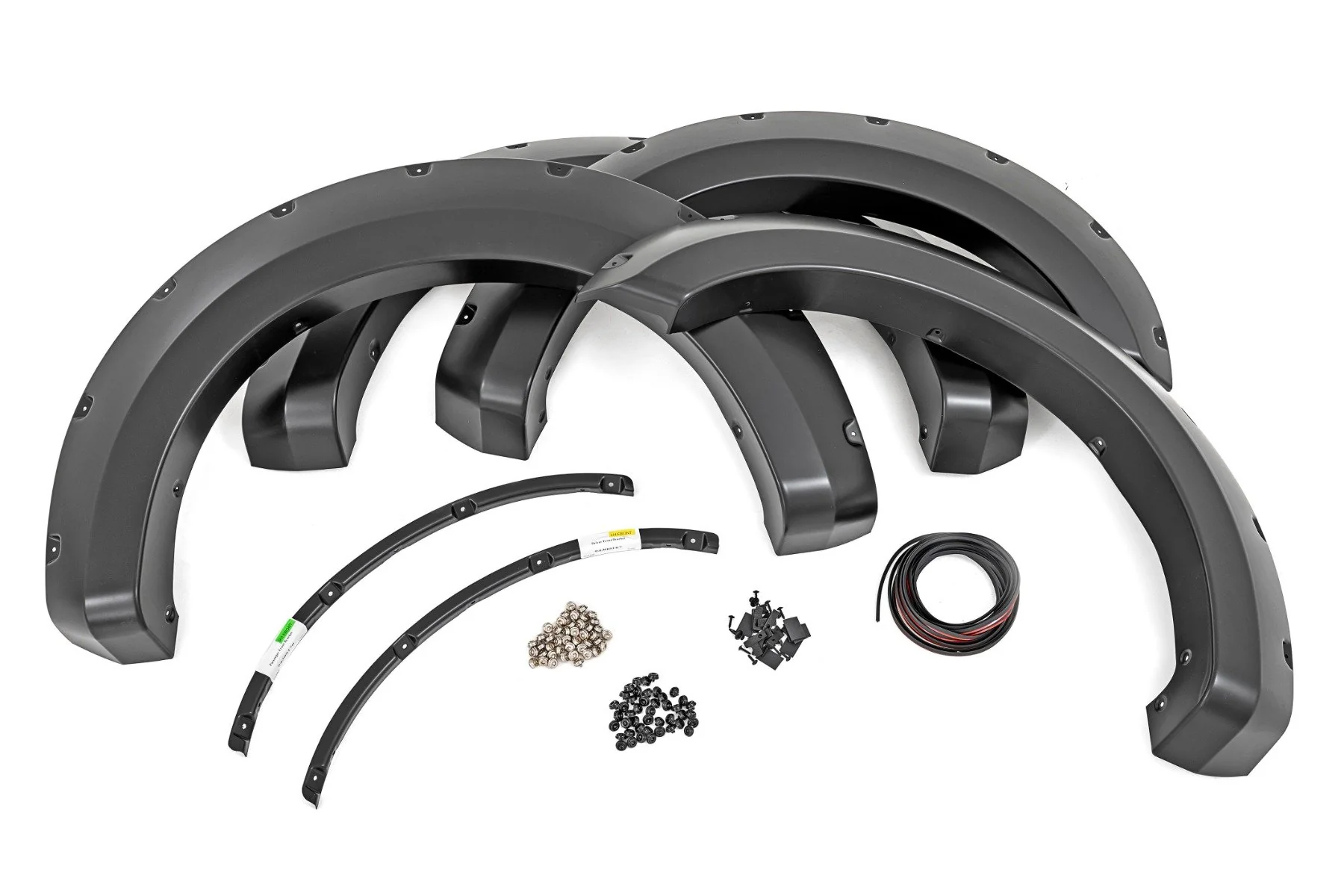 Rough Country Pocket Fender Flares TB Lithium Gray Ford F250/F350 17-22 F-F21112-TB