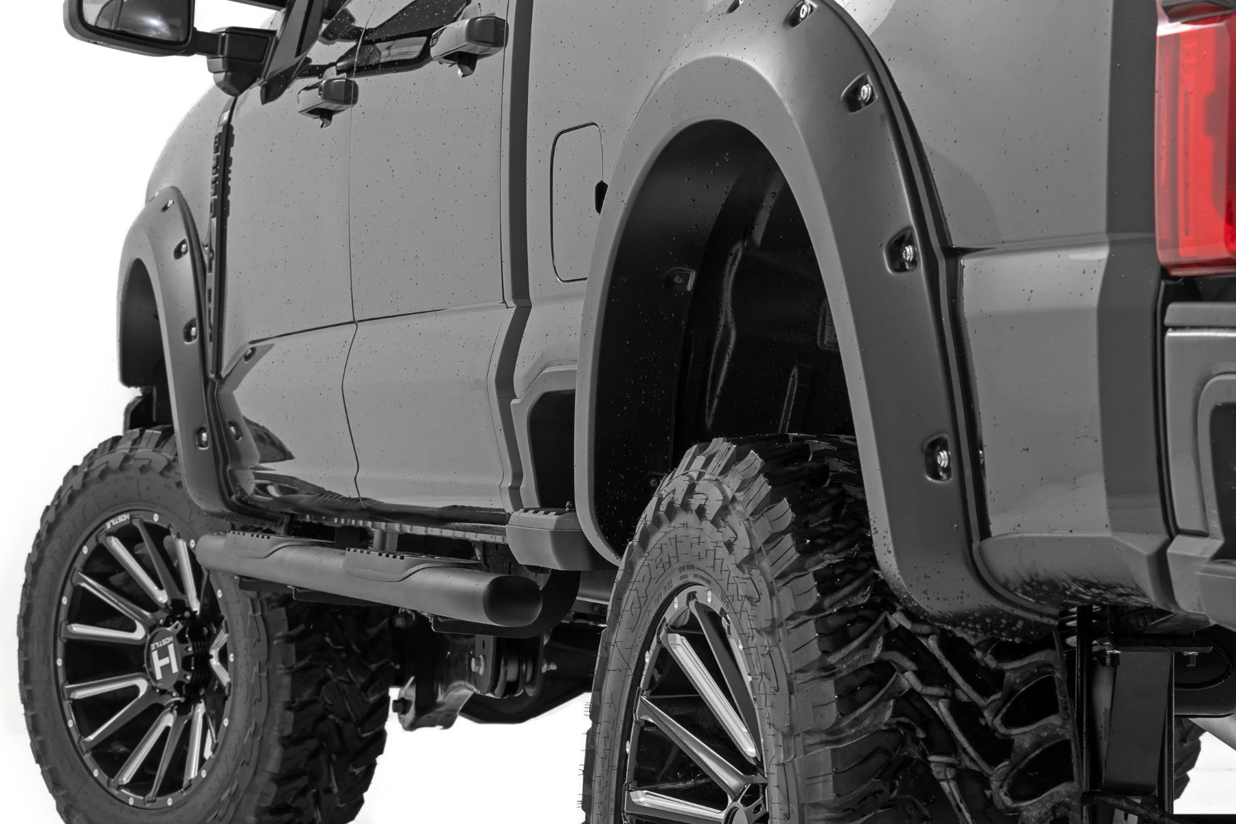 Rough Country Pocket Fender Flares UM Agate Black 2023 for Ford Super Duty F-F20231-UM - Image 2
