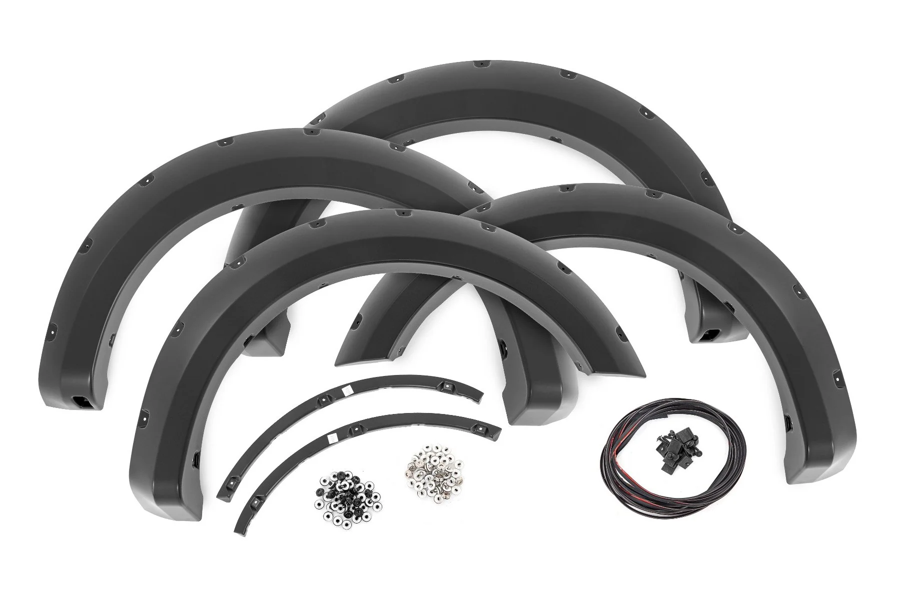 Rough Country Pocket Fender Flares Z1 Oxfor Ford White for Ford F-150 2009-2014 F-F10911A-Z1