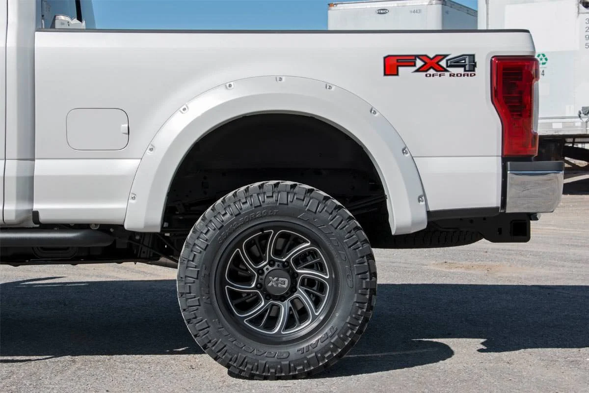 Rough Country Pocket Flares PQ Race Red for Ford F250/350 Superduty 17-22 F-F21112-PQ - Image 5