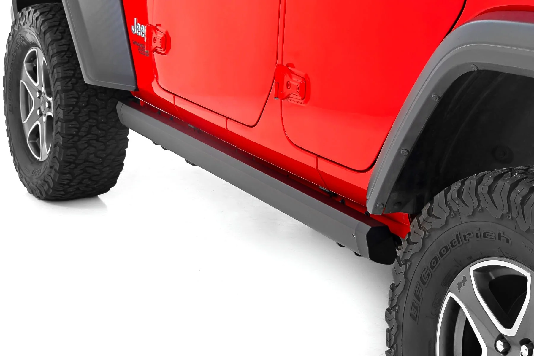 Rough Country Power Running Boards Dual Motor 4 Door for Jeep Wrangler JL 18-26 PSR610430A - Image 2